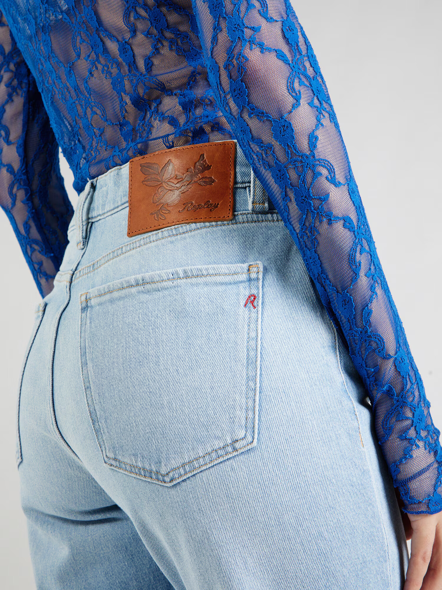 REPLAY Jeans 'MAIJKE' albastru deschis - Pled.ro