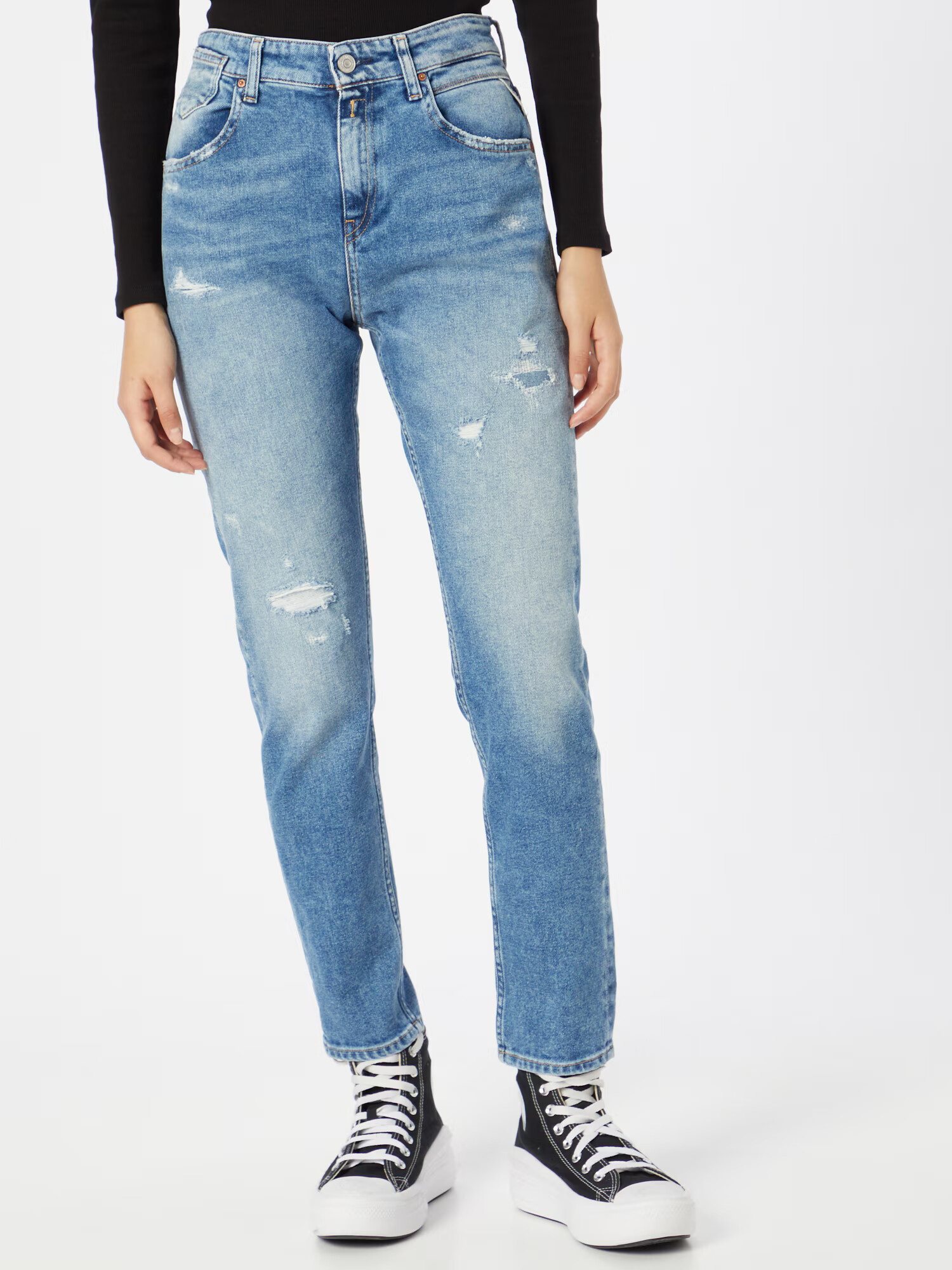 REPLAY Jeans 'Marty' albastru denim - Pled.ro