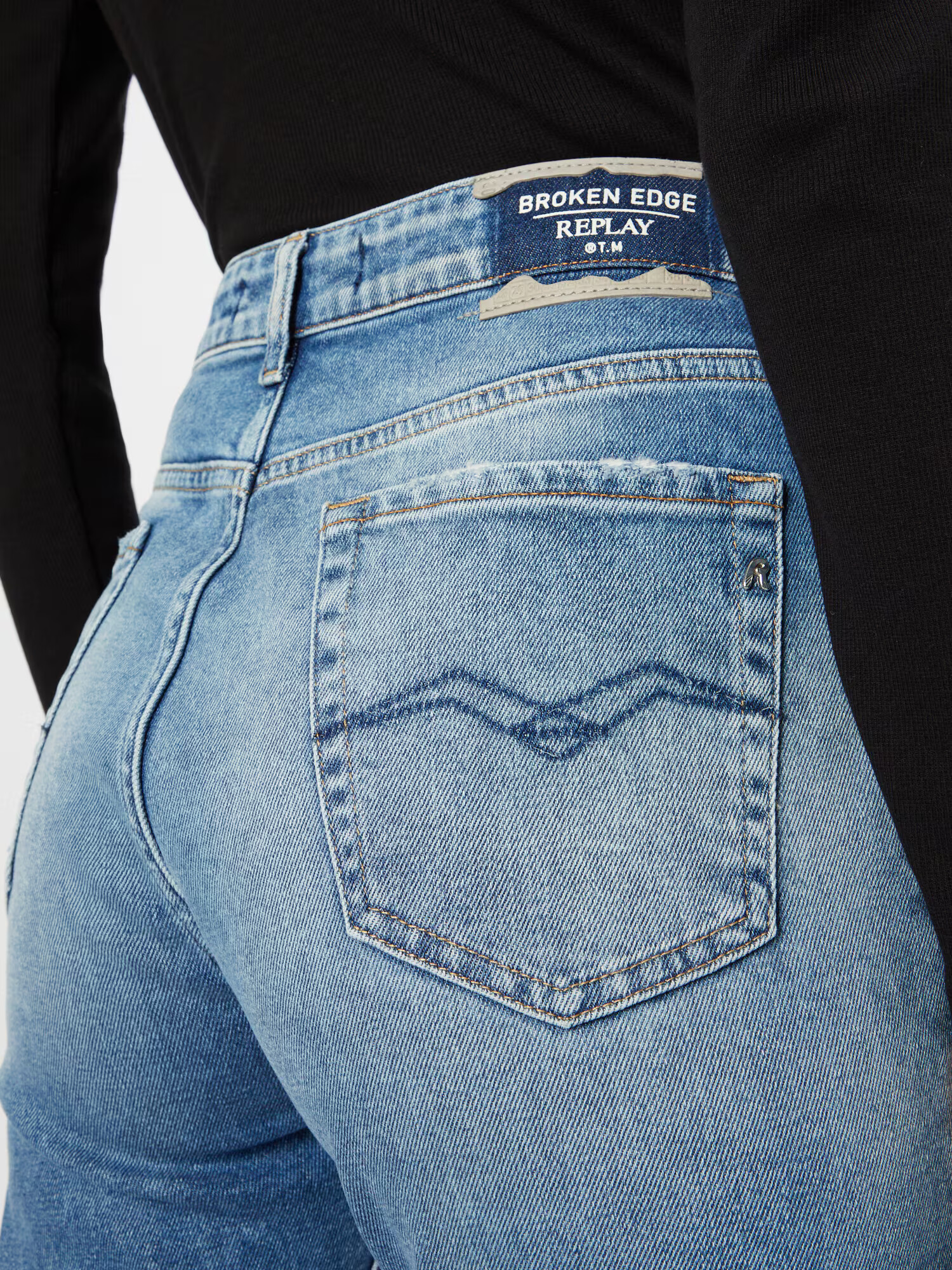 REPLAY Jeans 'Marty' albastru denim - Pled.ro