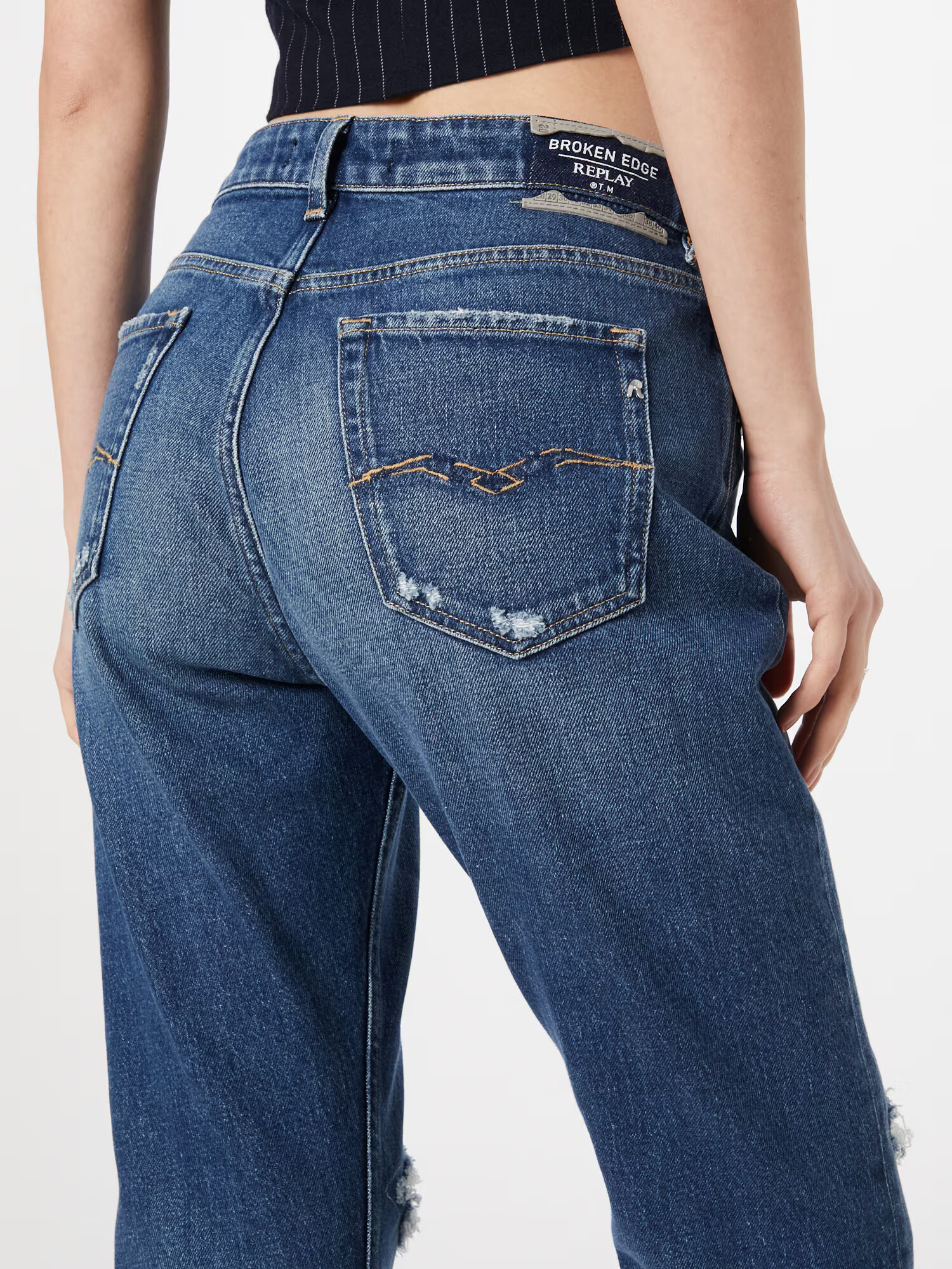 REPLAY Jeans 'MARTY' albastru închis - Pled.ro