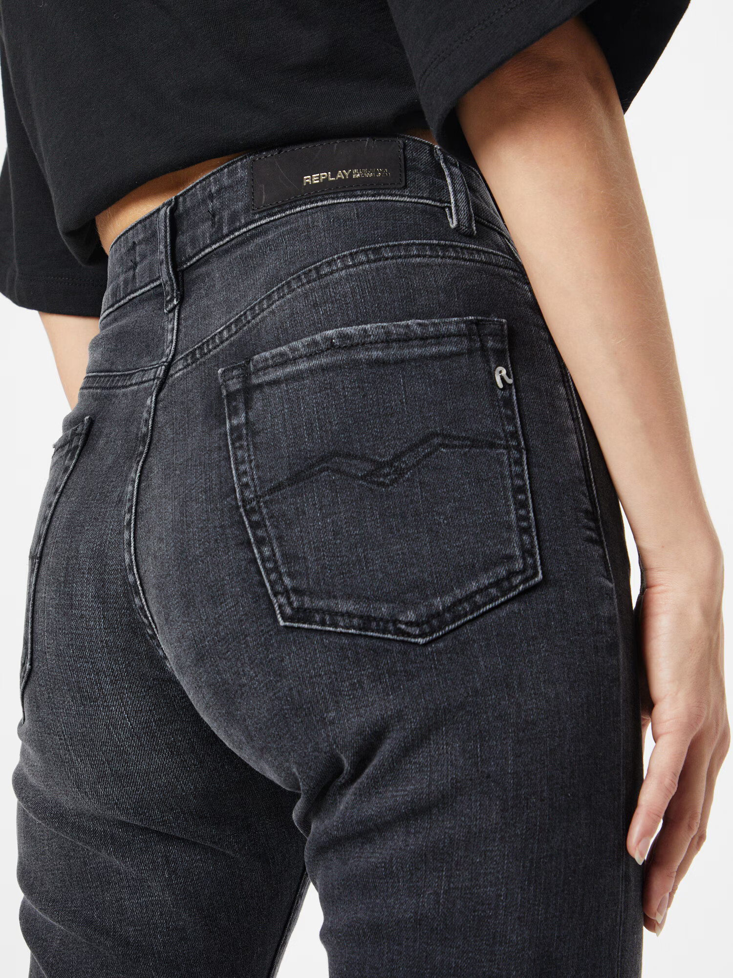 REPLAY Jeans 'MARTY' gri închis - Pled.ro