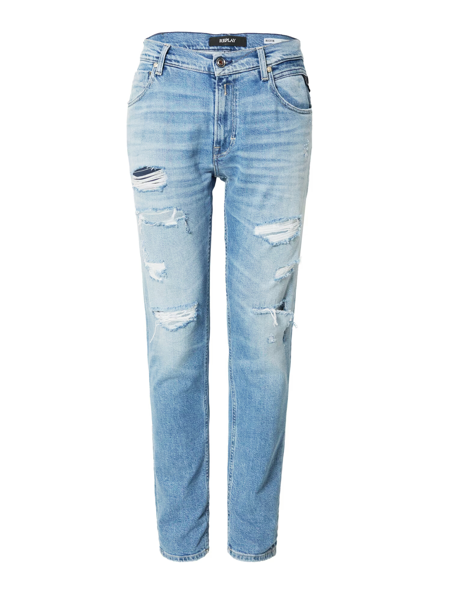 REPLAY Jeans 'MICKYM' albastru deschis - Pled.ro