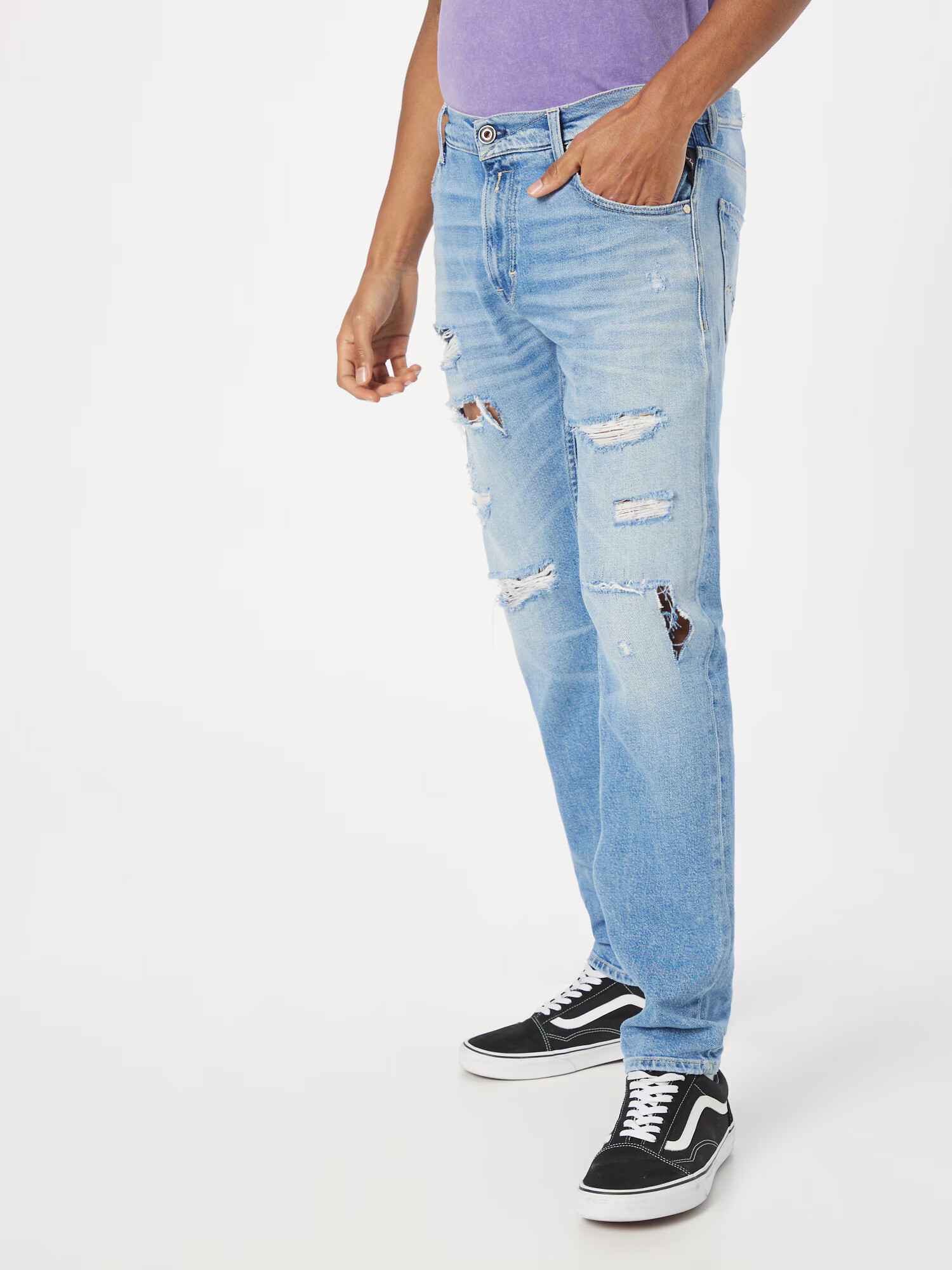 REPLAY Jeans 'MICKYM' albastru deschis - Pled.ro