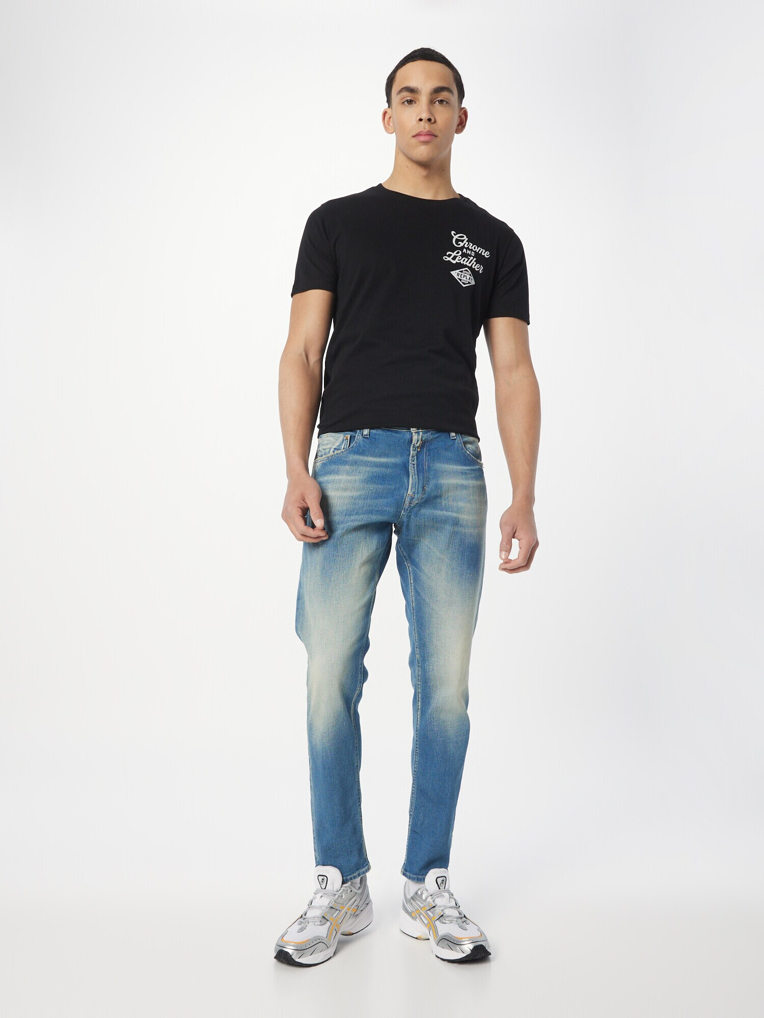 REPLAY Jeans 'MICKYM' albastru deschis - Pled.ro