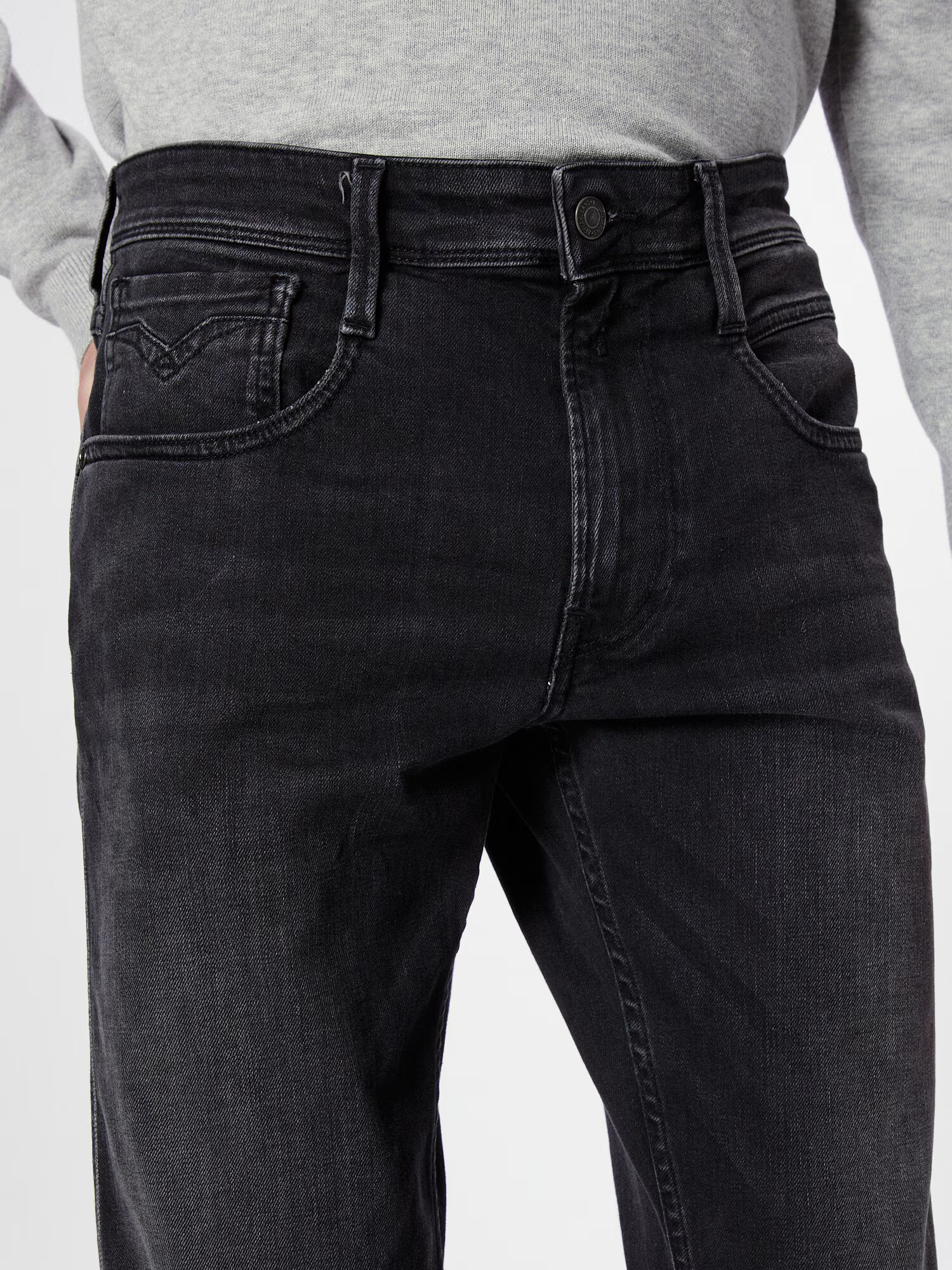 REPLAY Jeans negru - Pled.ro