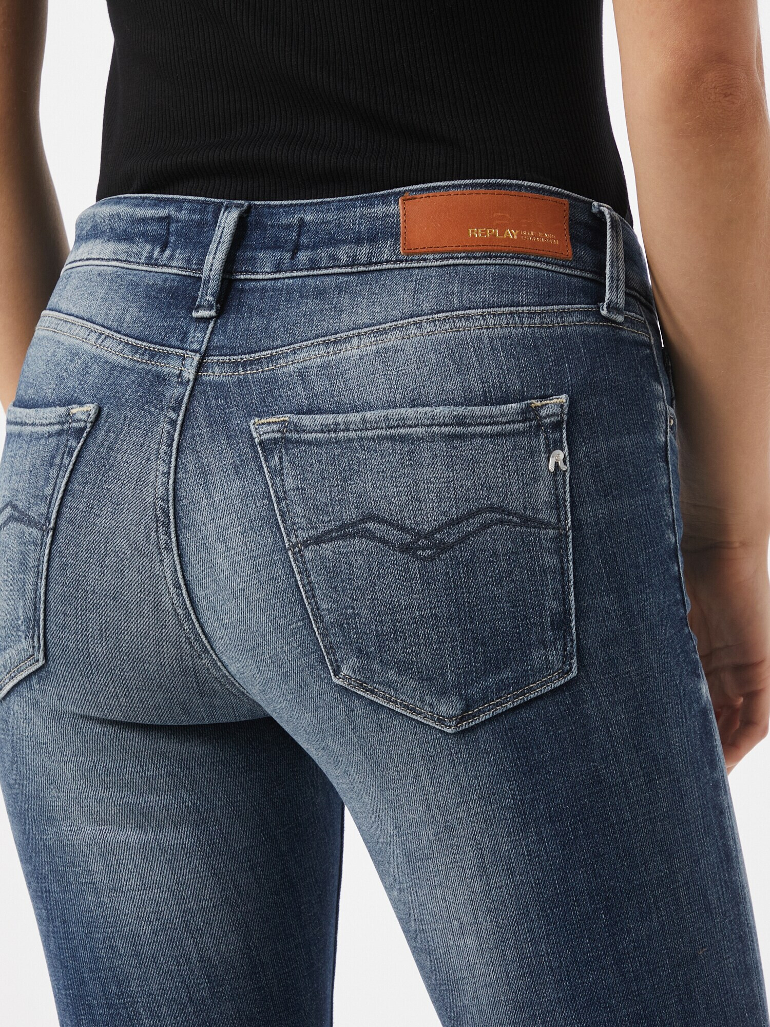 REPLAY Jeans 'New Luz' albastru denim - Pled.ro