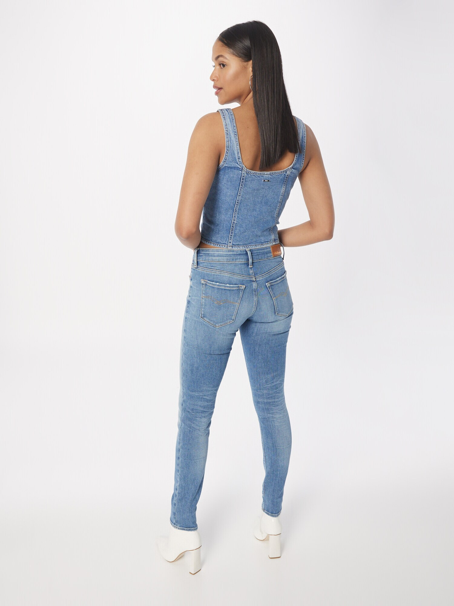 REPLAY Jeans 'New Luz' albastru denim - Pled.ro