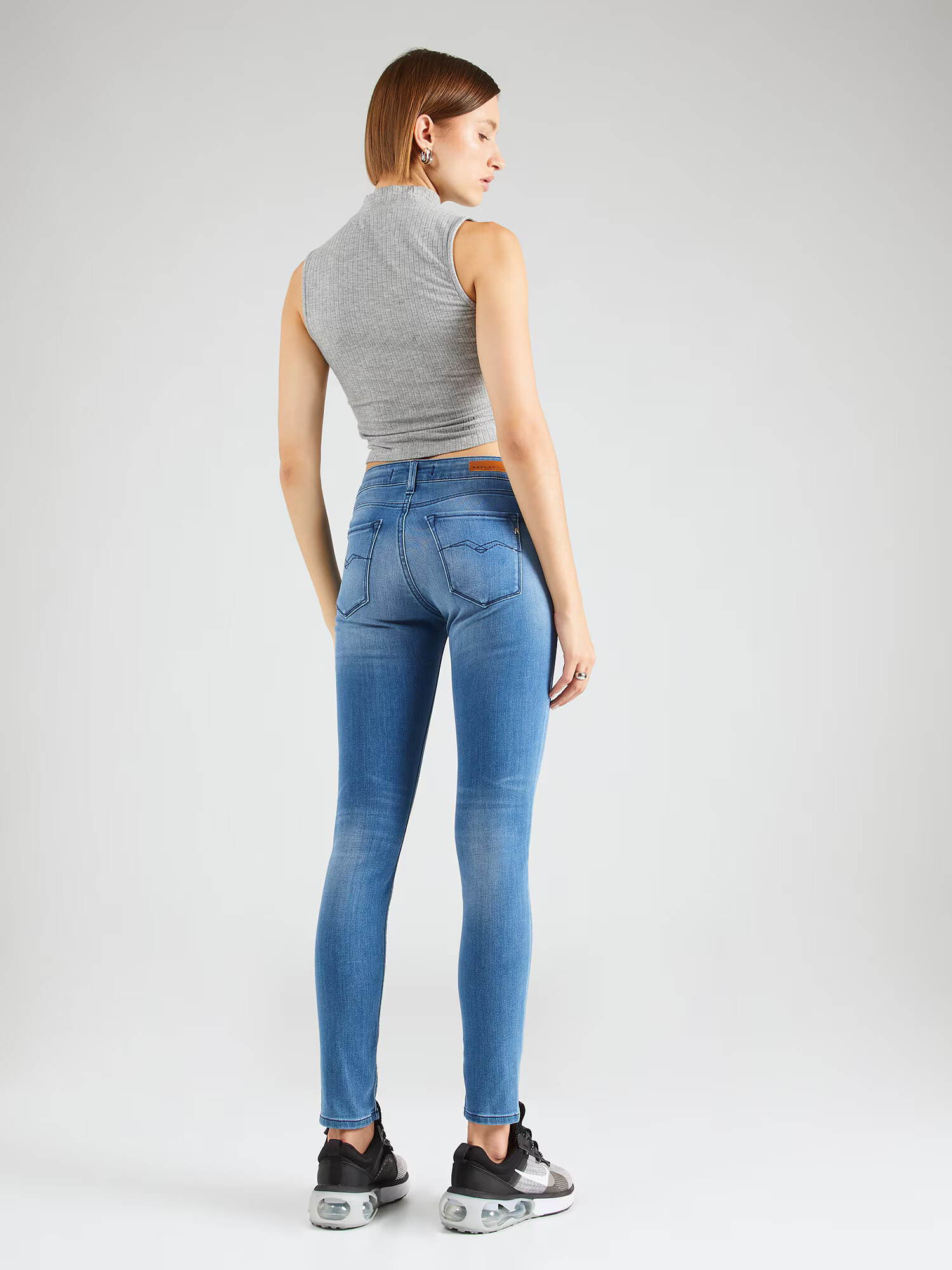 REPLAY Jeans 'NEW LUZ' albastru denim - Pled.ro