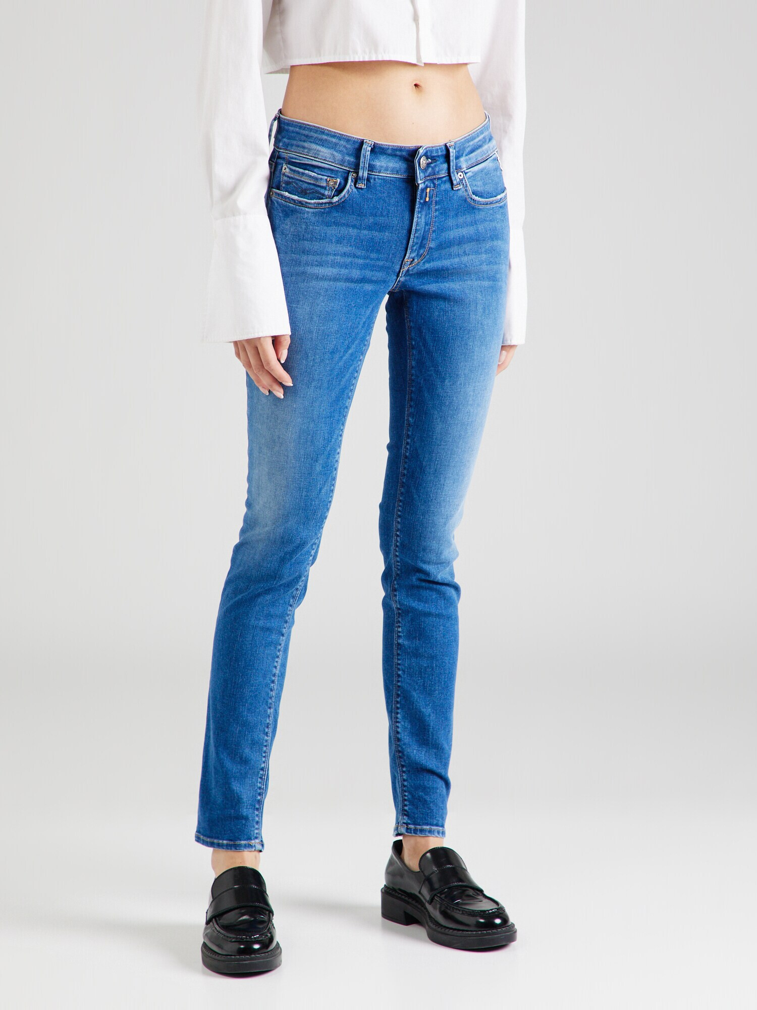 REPLAY Jeans 'New Luz' albastru denim - Pled.ro