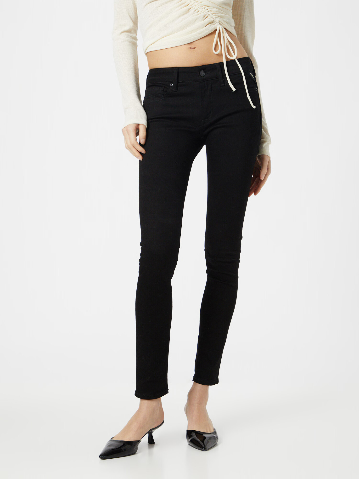 REPLAY Jeans 'NEW LUZ HYPERFLEX' negru - Pled.ro