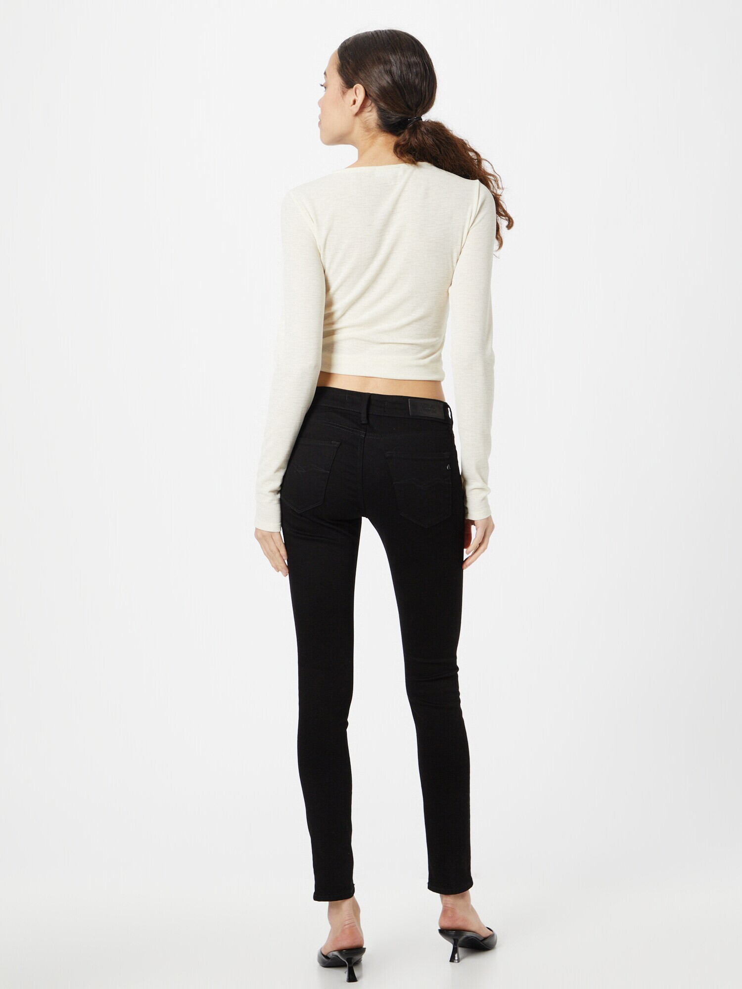 REPLAY Jeans 'NEW LUZ HYPERFLEX' negru - Pled.ro