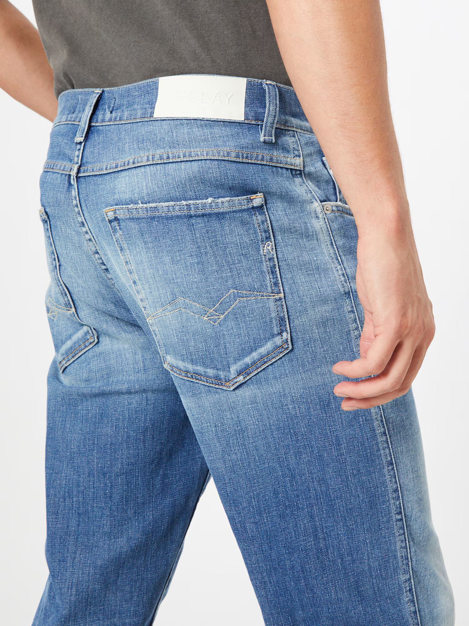 REPLAY Jeans 'SANDOT' albastru denim - Pled.ro