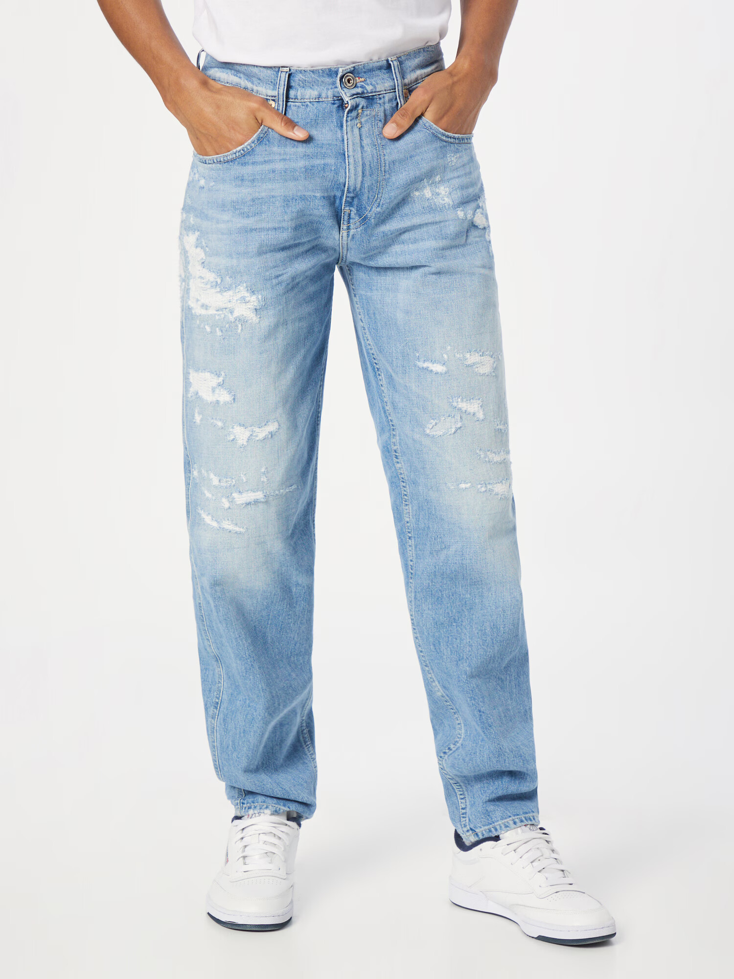 REPLAY Jeans 'SANDOT' albastru deschis - Pled.ro