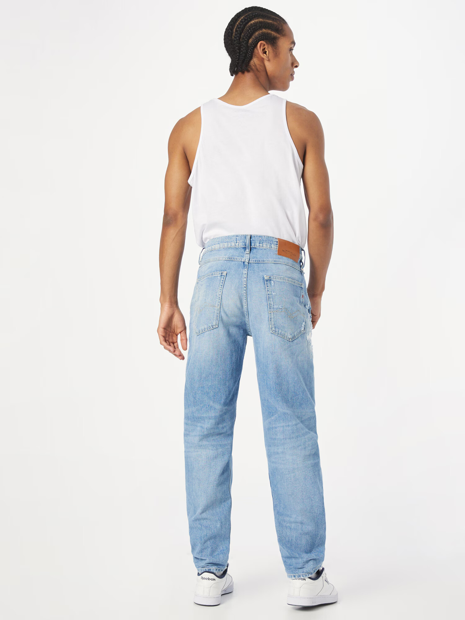 REPLAY Jeans 'SANDOT' albastru deschis - Pled.ro