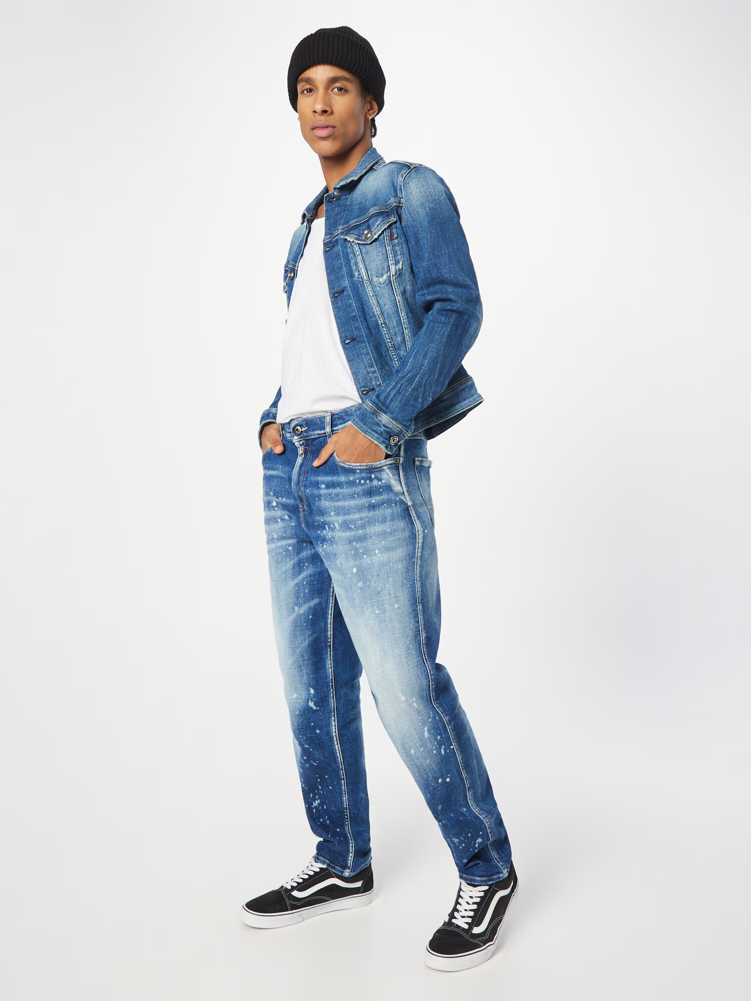 REPLAY Jeans 'SANDOT' albastru deschis - Pled.ro