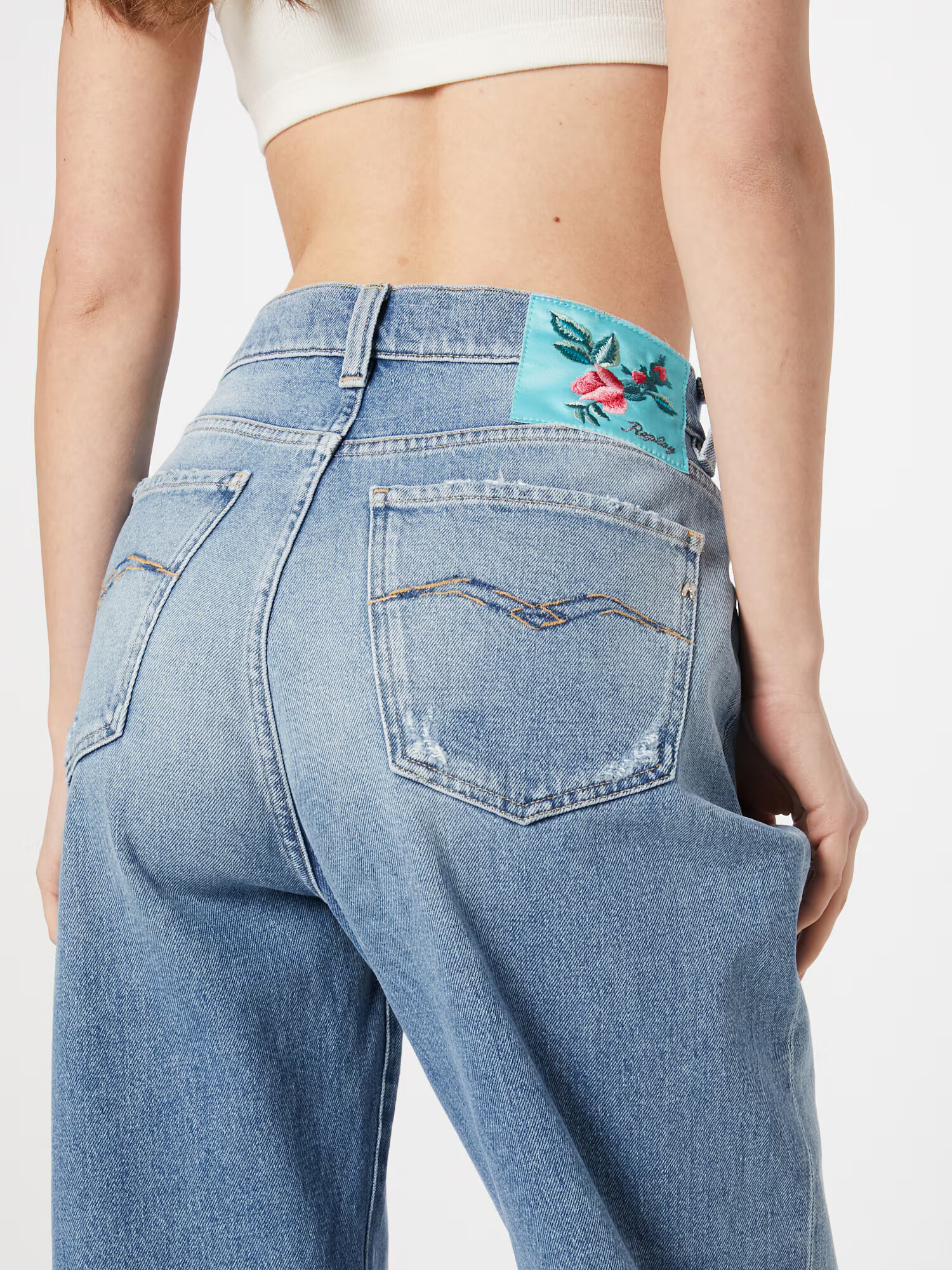 REPLAY Jeans 'ZELMA' albastru - Pled.ro