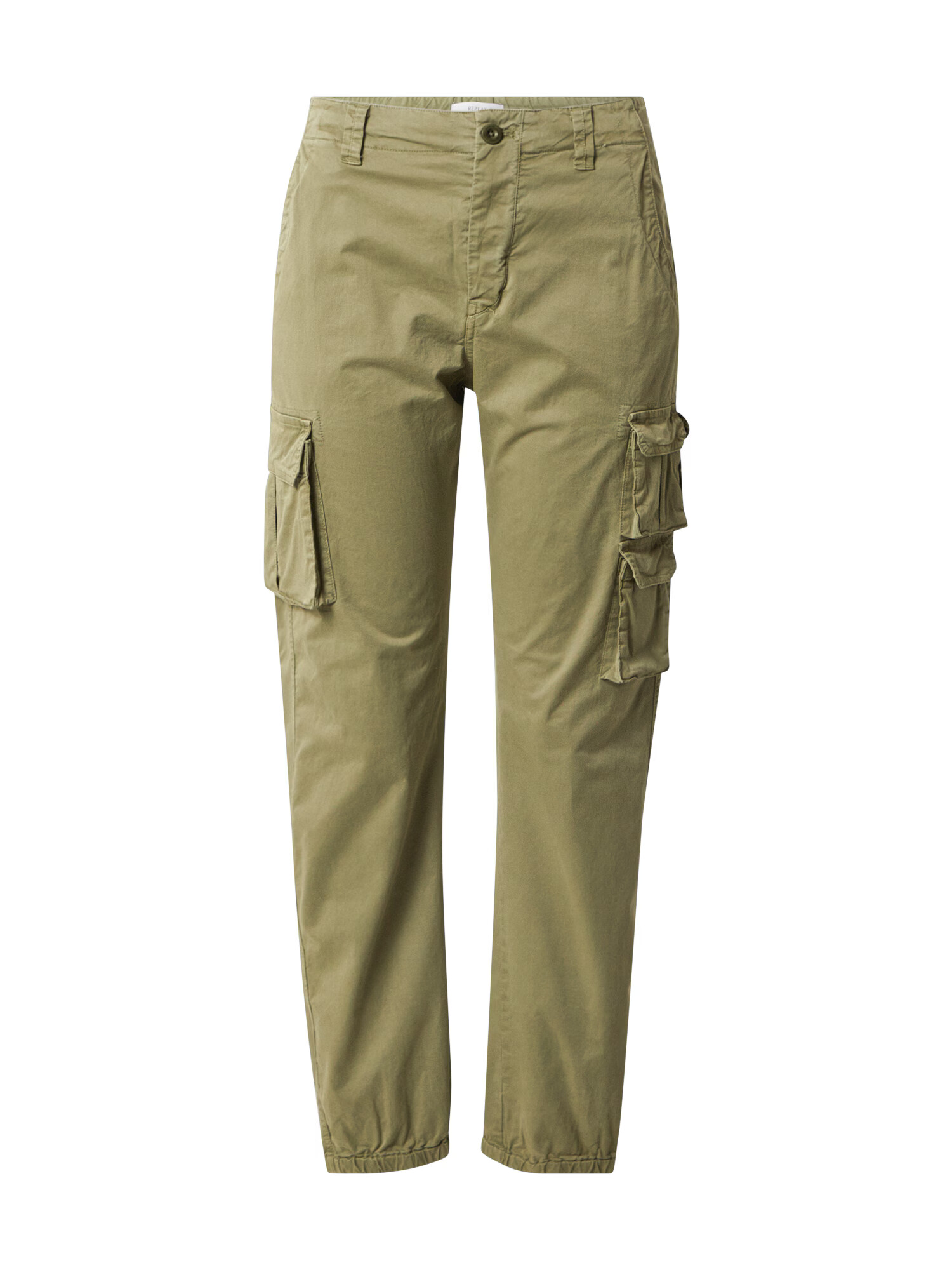 REPLAY Pantaloni cu buzunare oliv - Pled.ro