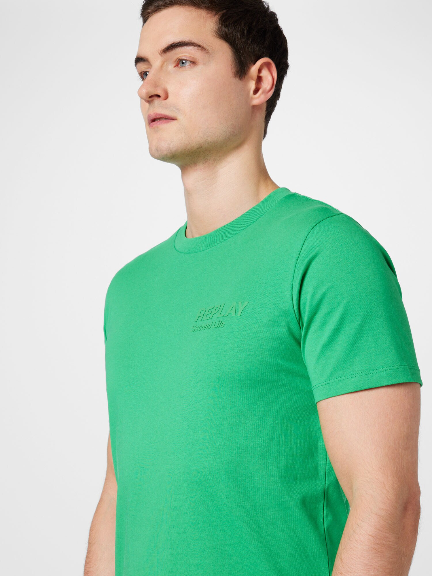 REPLAY Tricou verde - Pled.ro