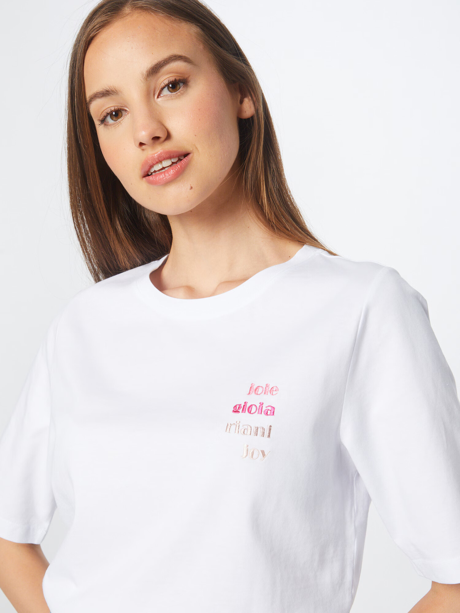 Riani Tricou roz / rosé / alb - Pled.ro