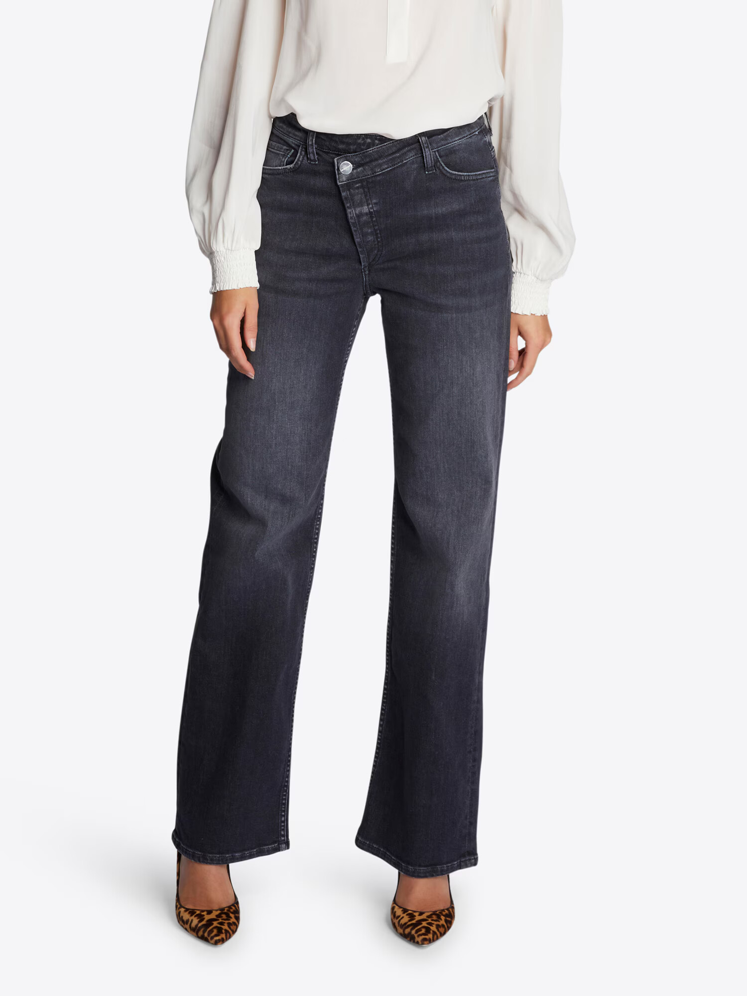 Rich & Royal Jeans negru denim - Pled.ro