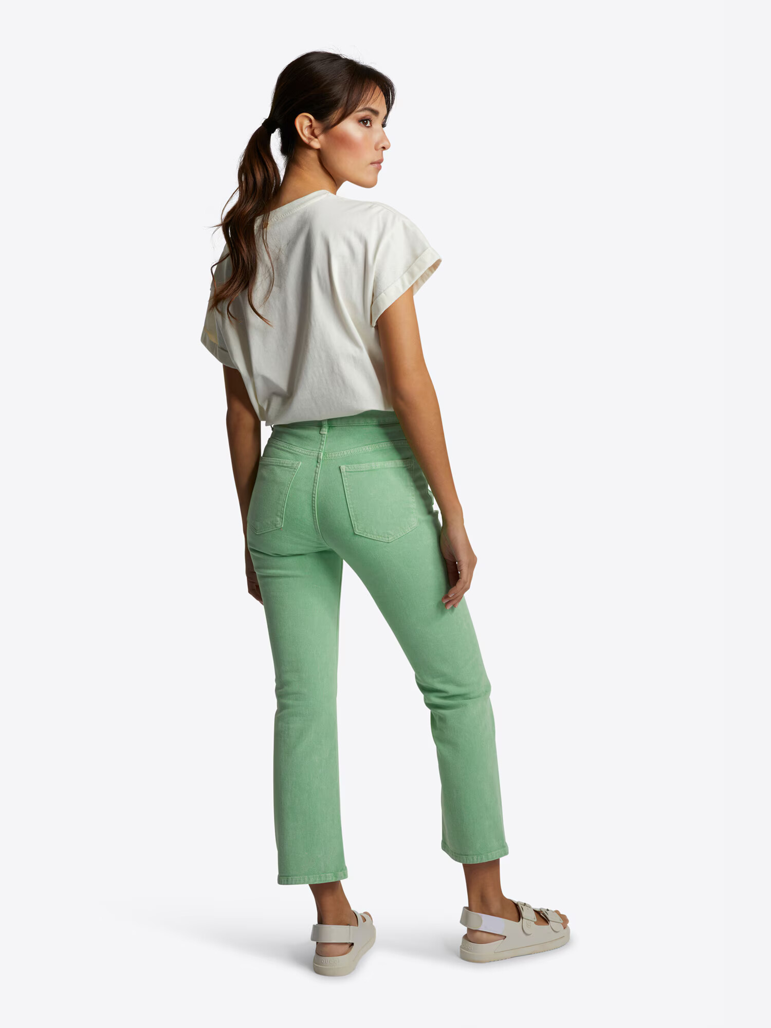 Rich & Royal Jeans verde deschis - Pled.ro