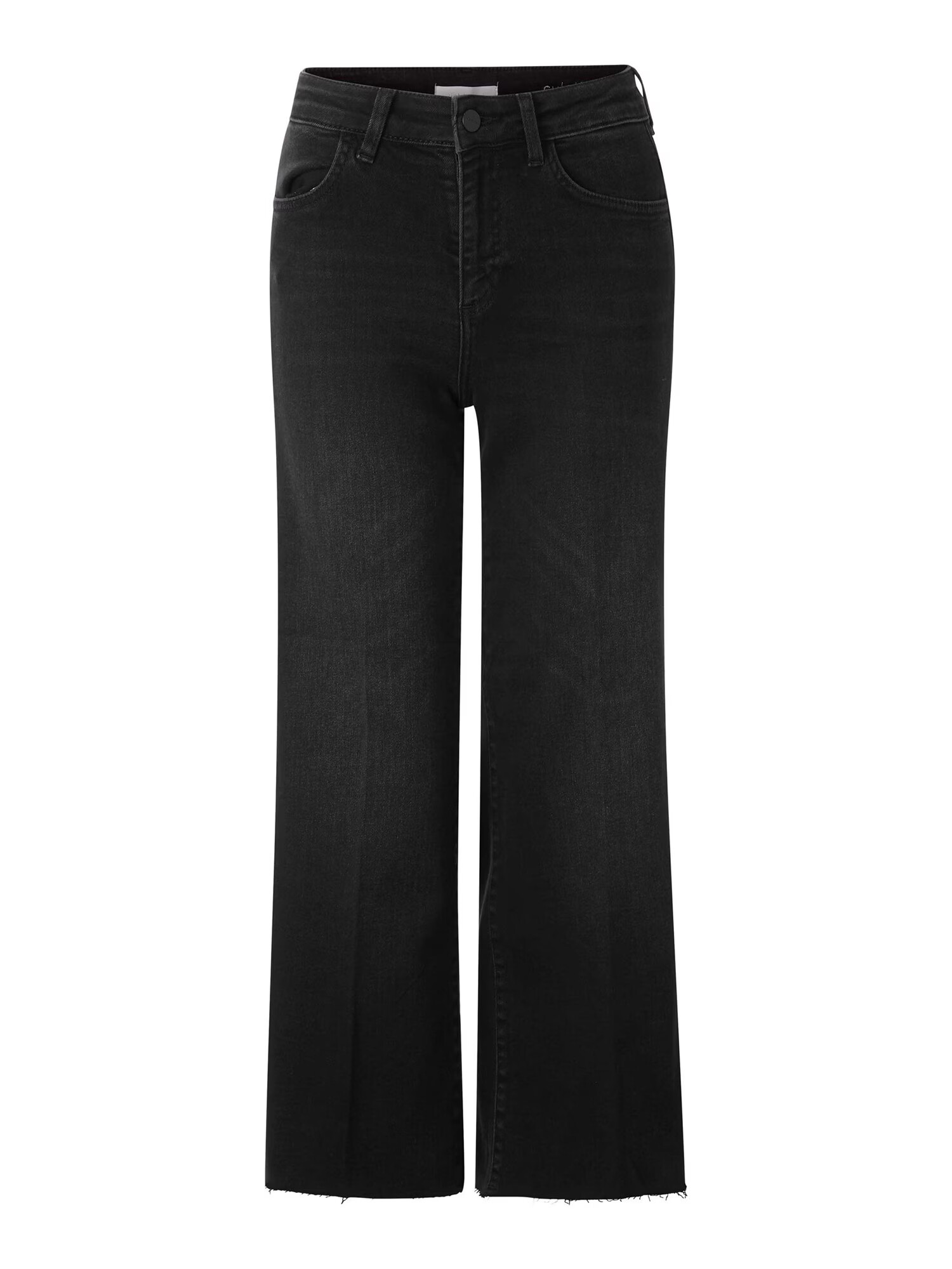 Rich & Royal Pantaloni cu cute negru denim - Pled.ro