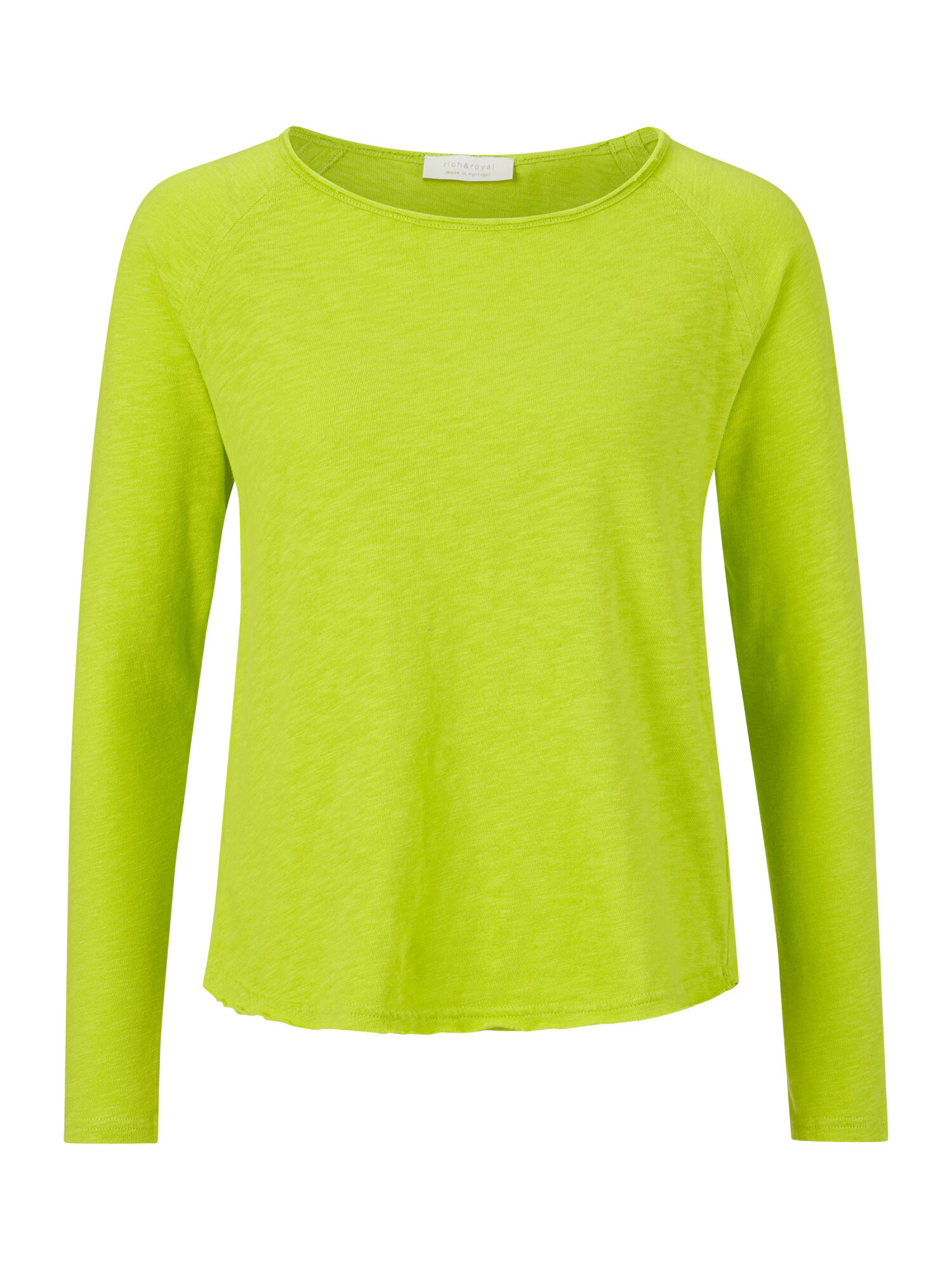 Rich & Royal Pulover verde neon - Pled.ro