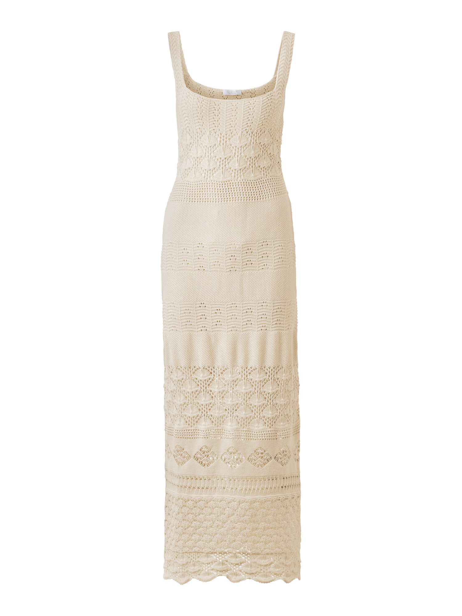 Rich & Royal Rochie tricotat alb natural - Pled.ro