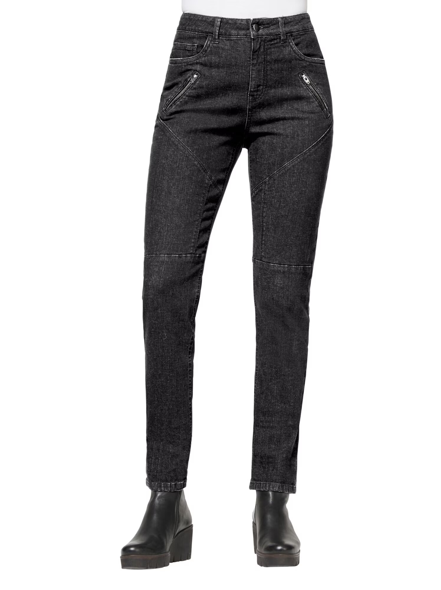 Rick Cardona by heine Jeans negru denim - Pled.ro