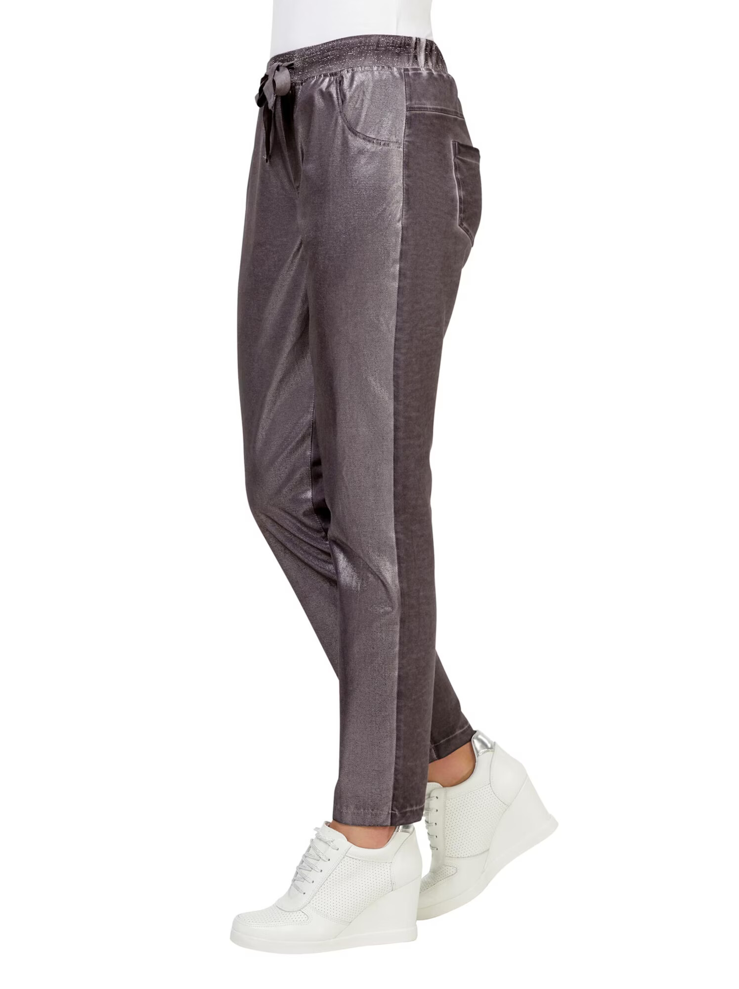 Rick Cardona by heine Pantaloni gri taupe - Pled.ro