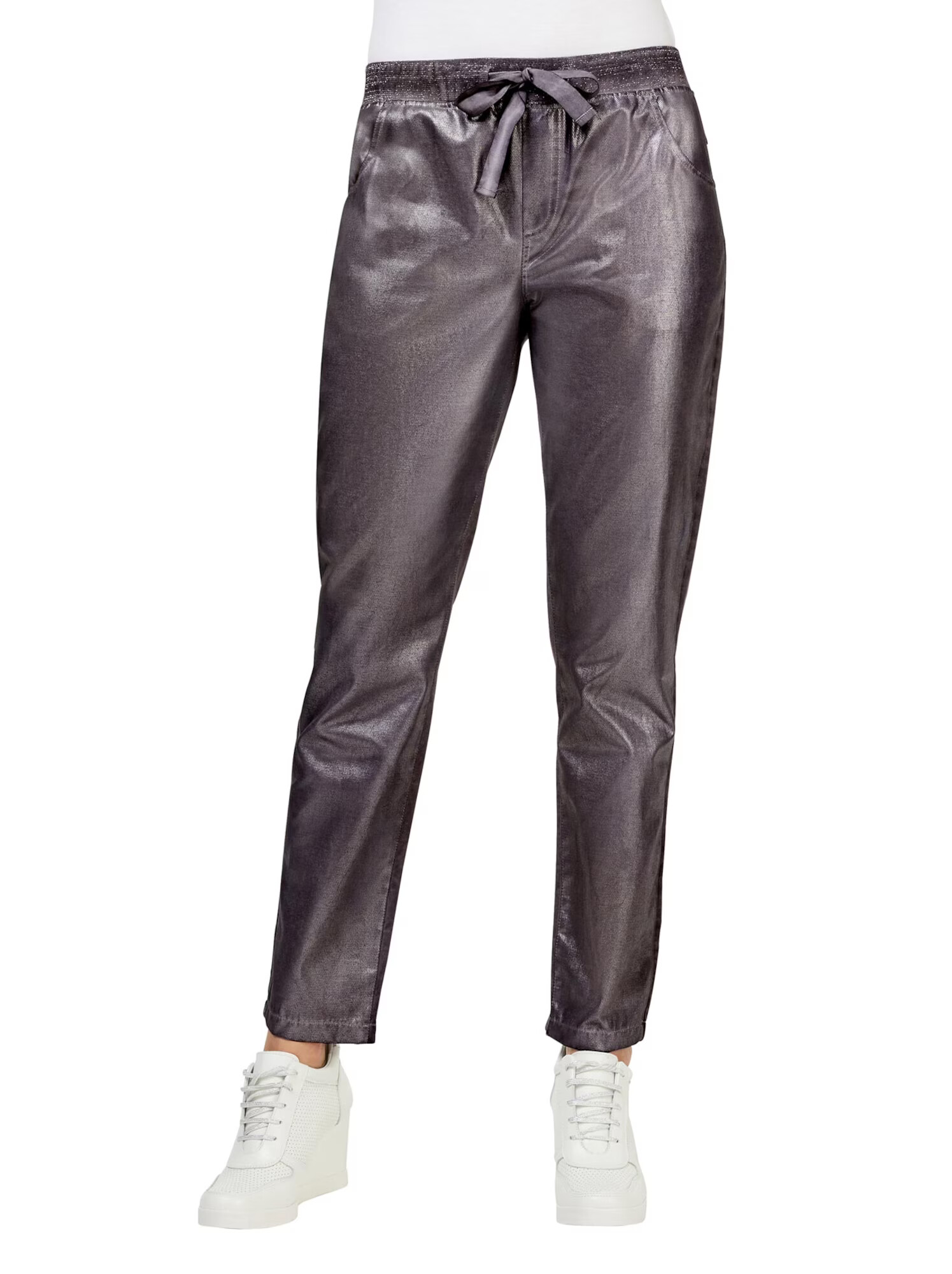 Rick Cardona by heine Pantaloni gri taupe - Pled.ro