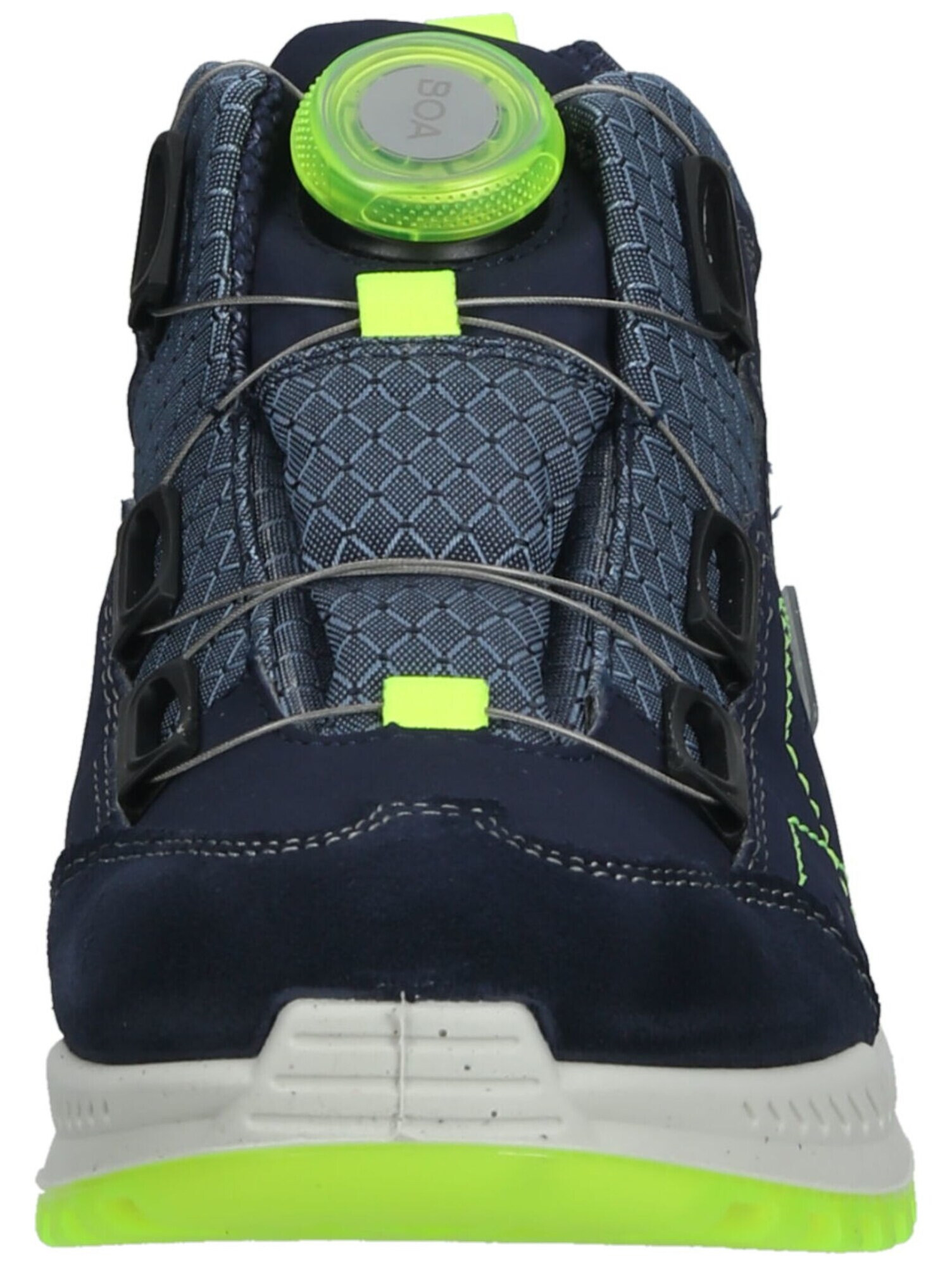 RICOSTA Sneaker albastru fumuriu / albastru închis / verde neon - Pled.ro