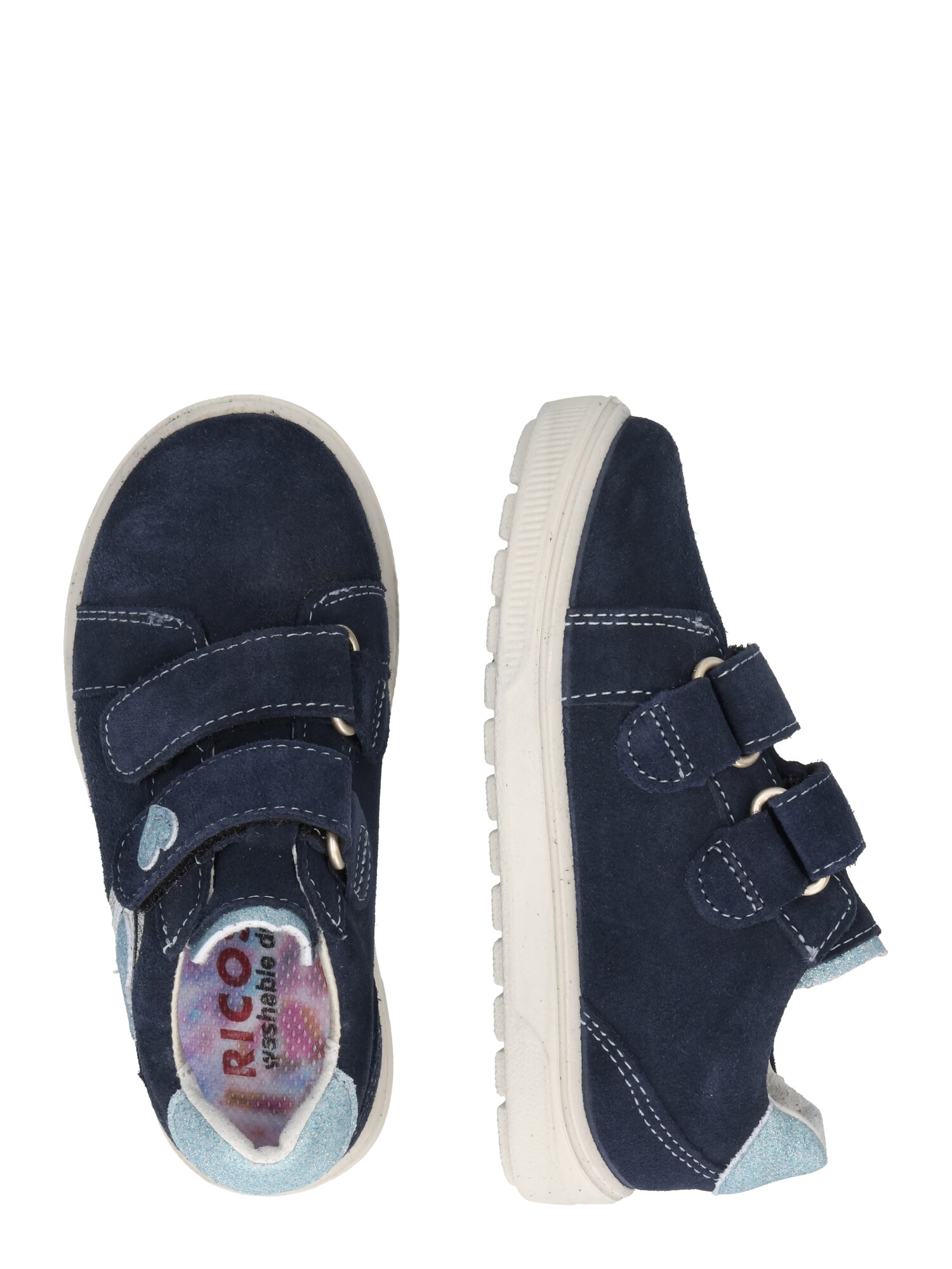 RICOSTA Sneaker bleumarin / albastru deschis / alb - Pled.ro