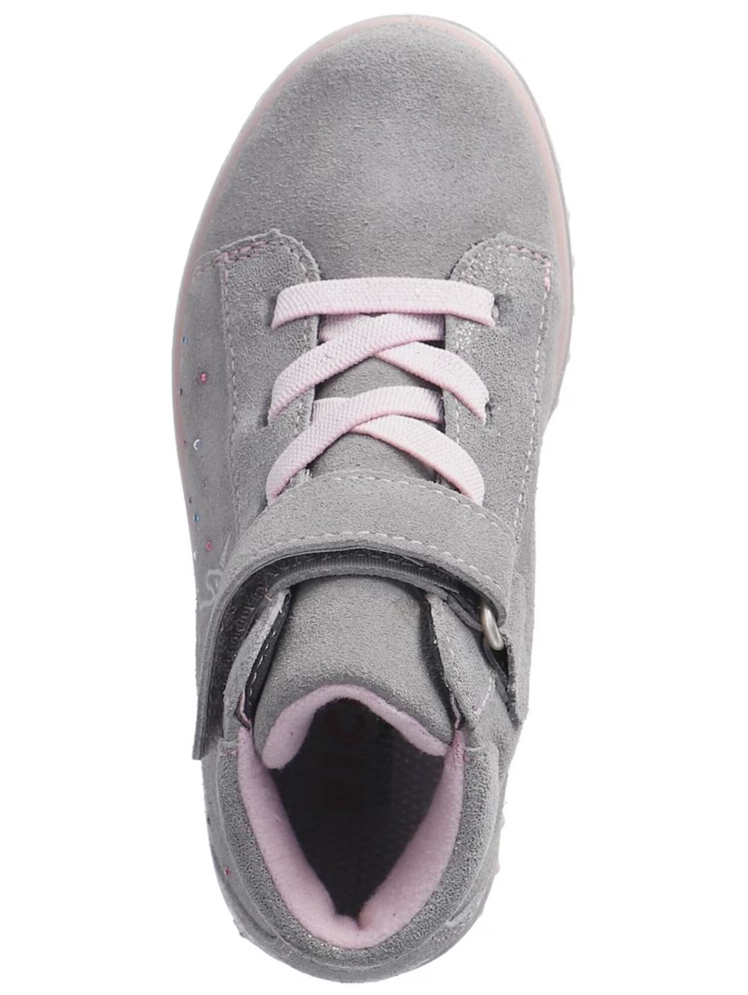 RICOSTA Sneaker 'Jeannie' gri / roz - Pled.ro