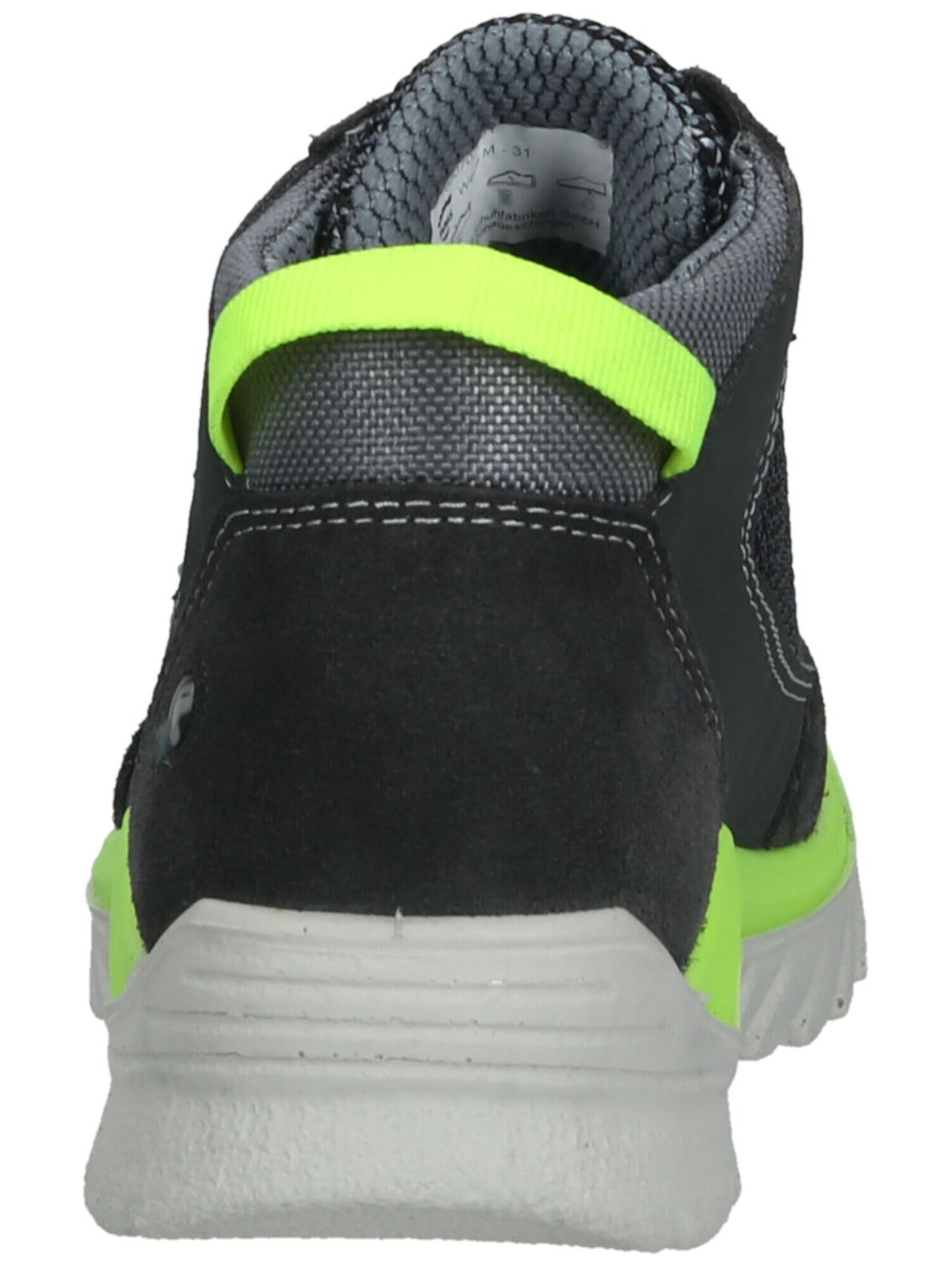 RICOSTA Sneaker gri / verde / negru - Pled.ro