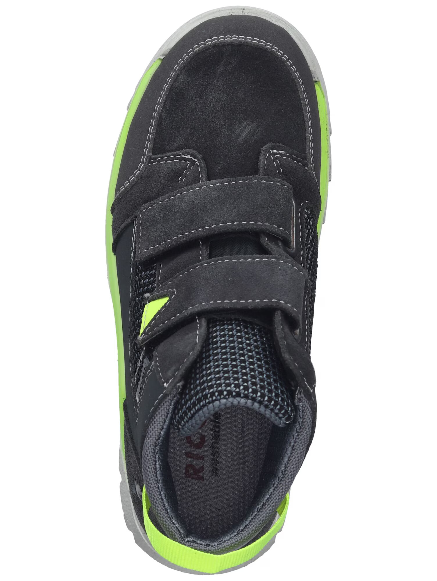 RICOSTA Sneaker gri / verde / negru - Pled.ro