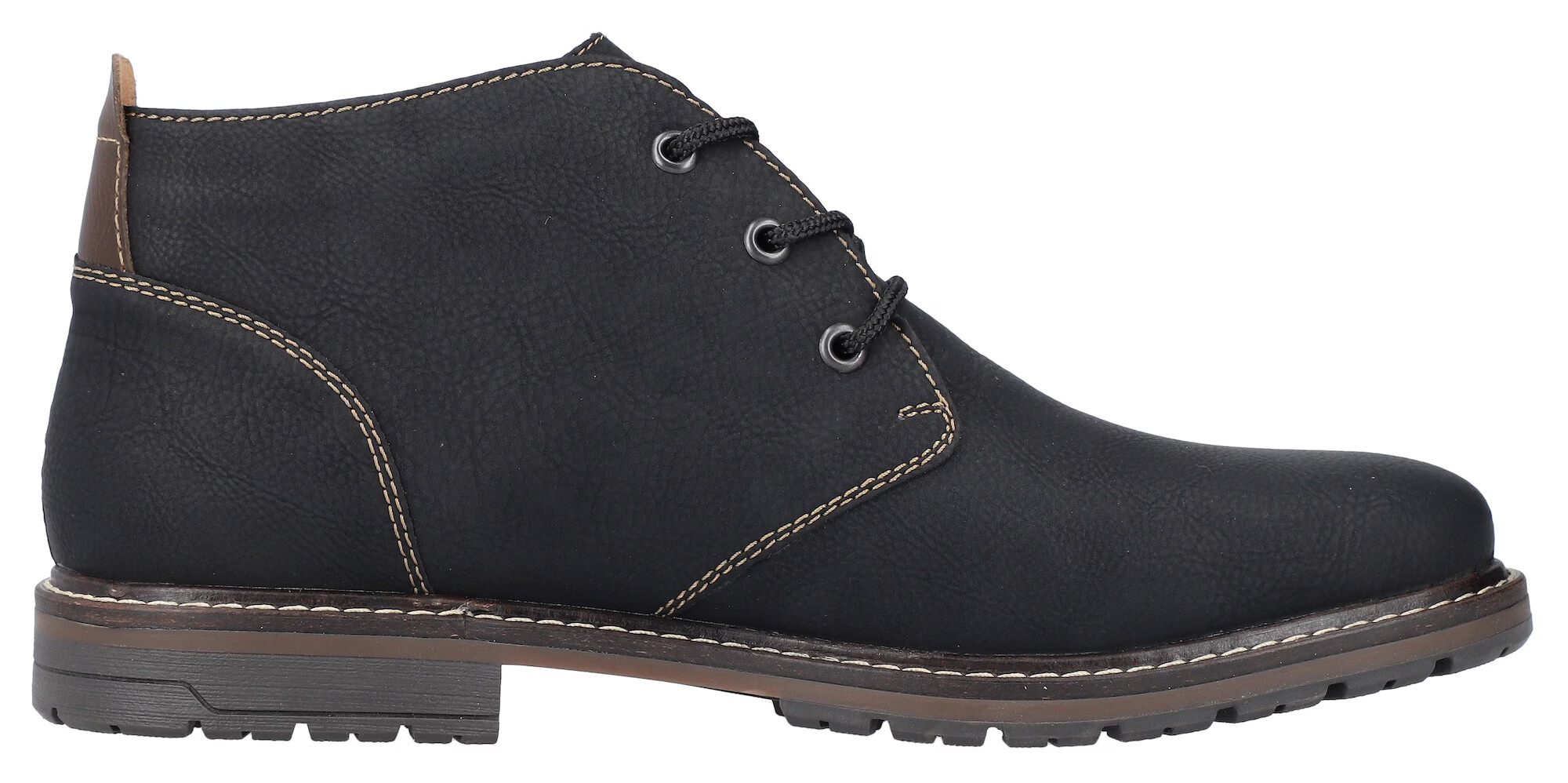 Rieker Botine Chukka '13739' castaniu / negru - Pled.ro