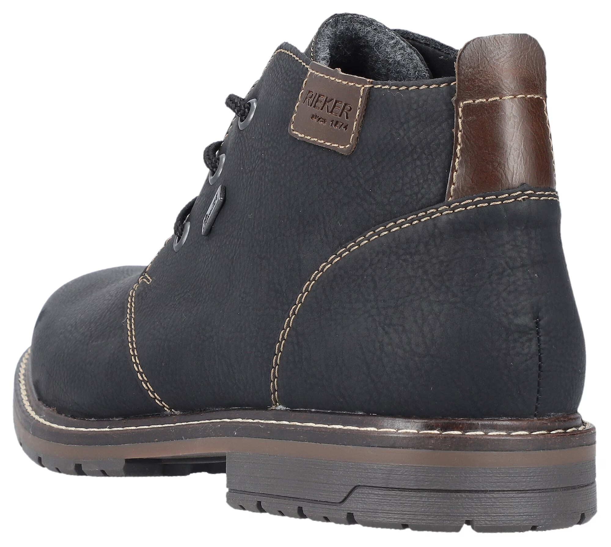 Rieker Botine Chukka '13739' castaniu / negru - Pled.ro