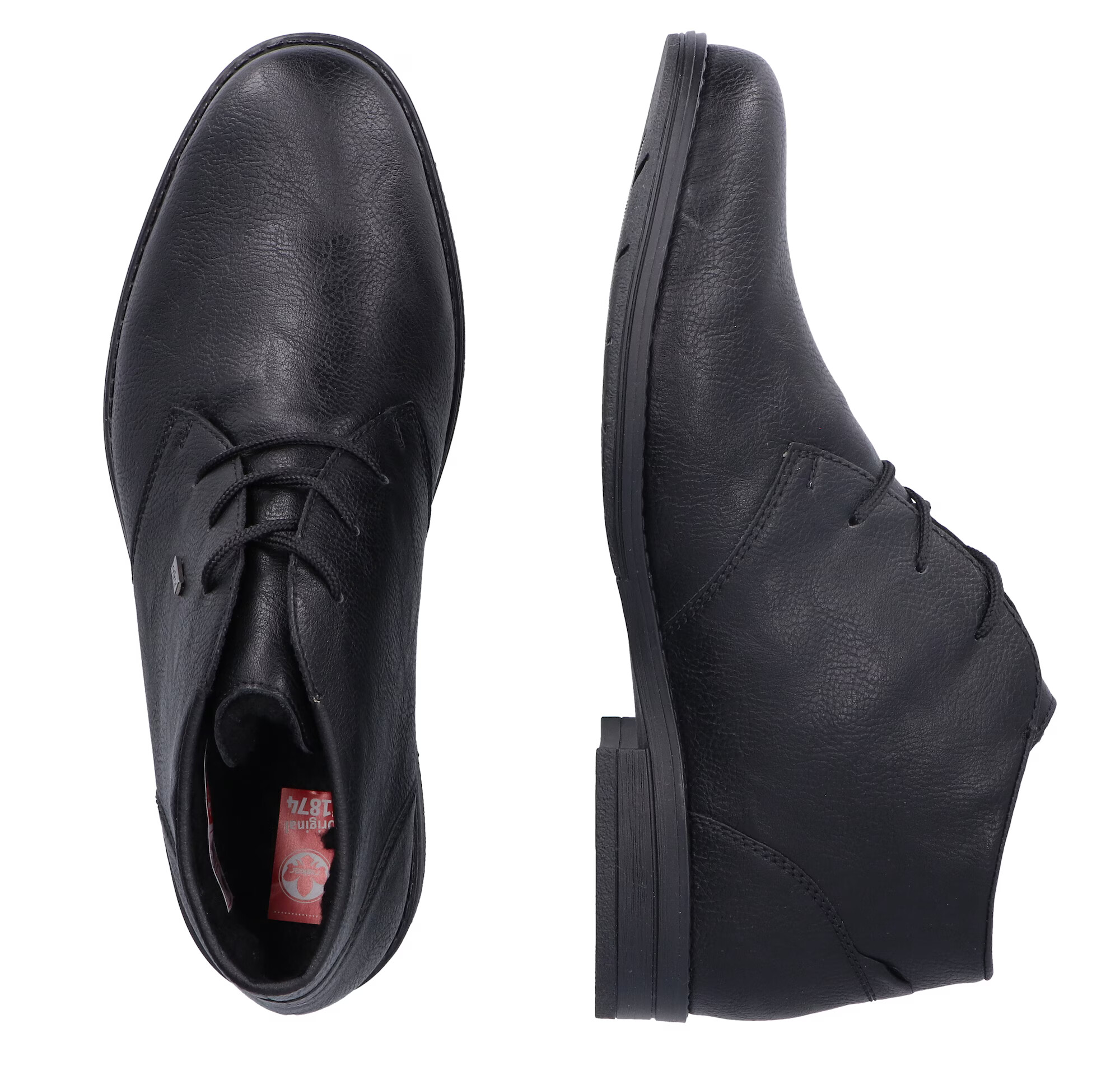 Rieker Botine Chukka negru - Pled.ro