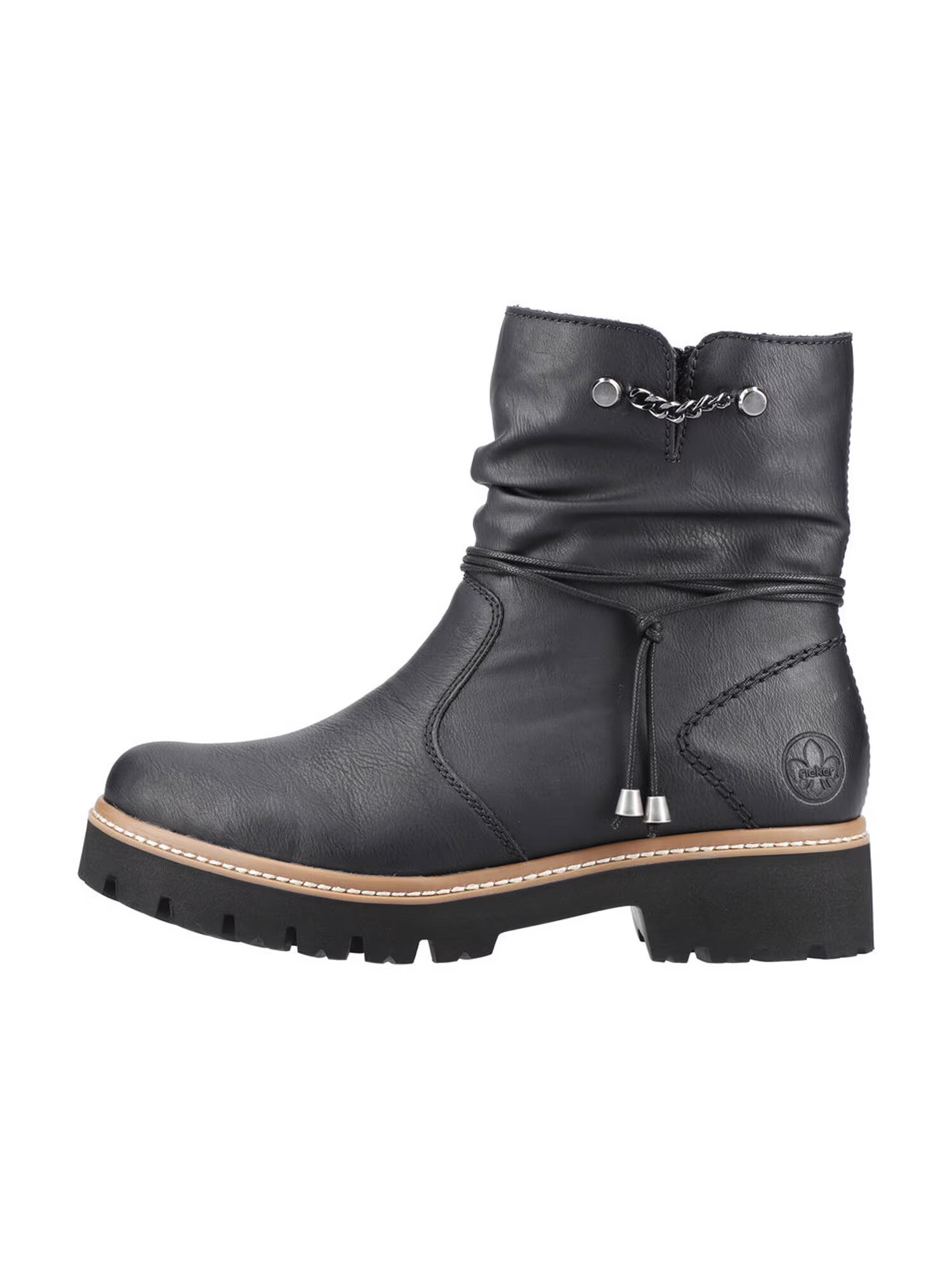 Rieker Botine negru - Pled.ro