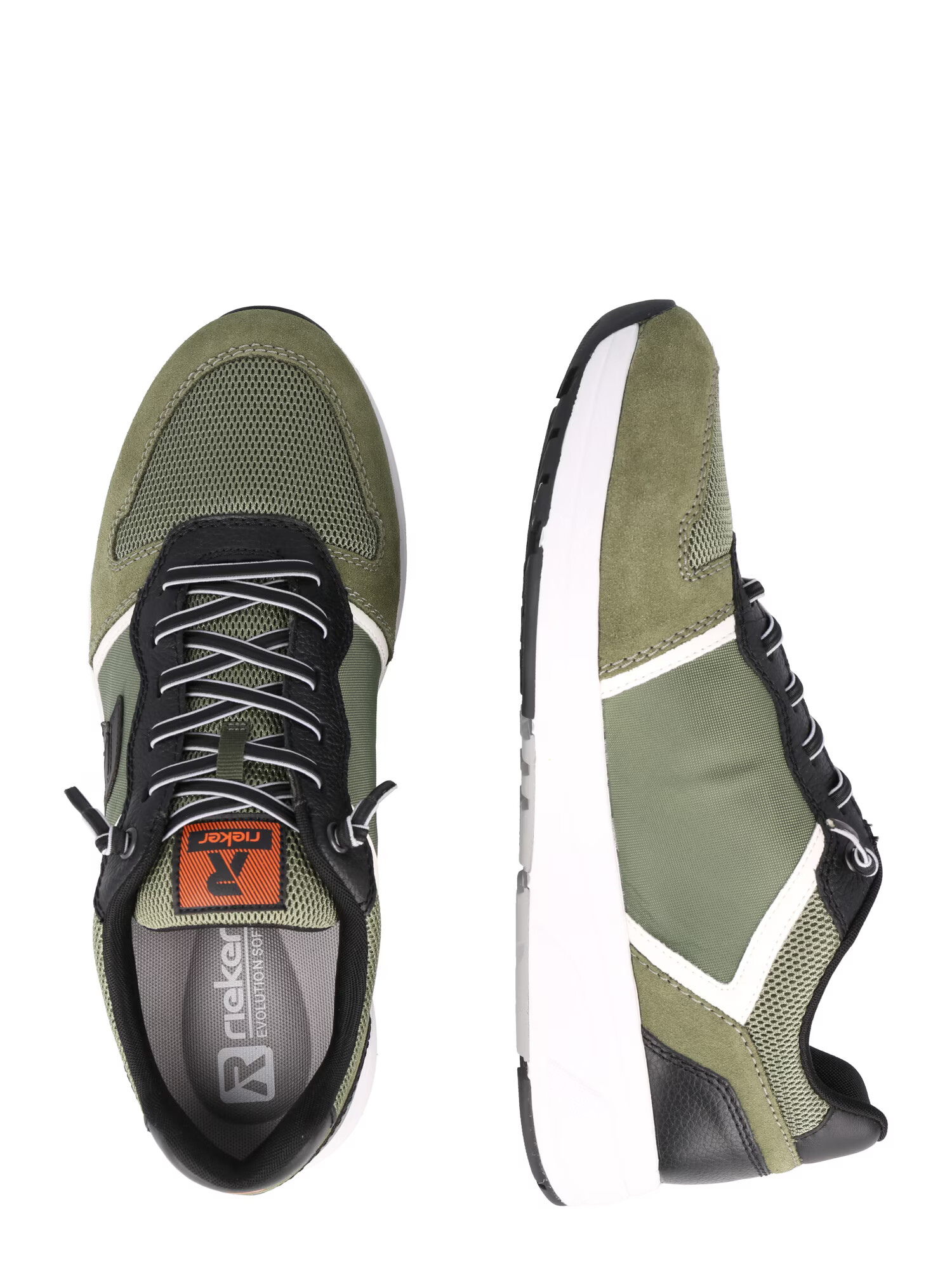 Rieker EVOLUTION Sneaker low verde / negru / alb - Pled.ro