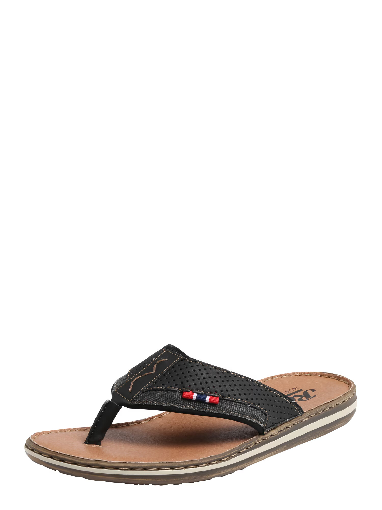 Rieker Flip-flops 'Comfy' negru - Pled.ro