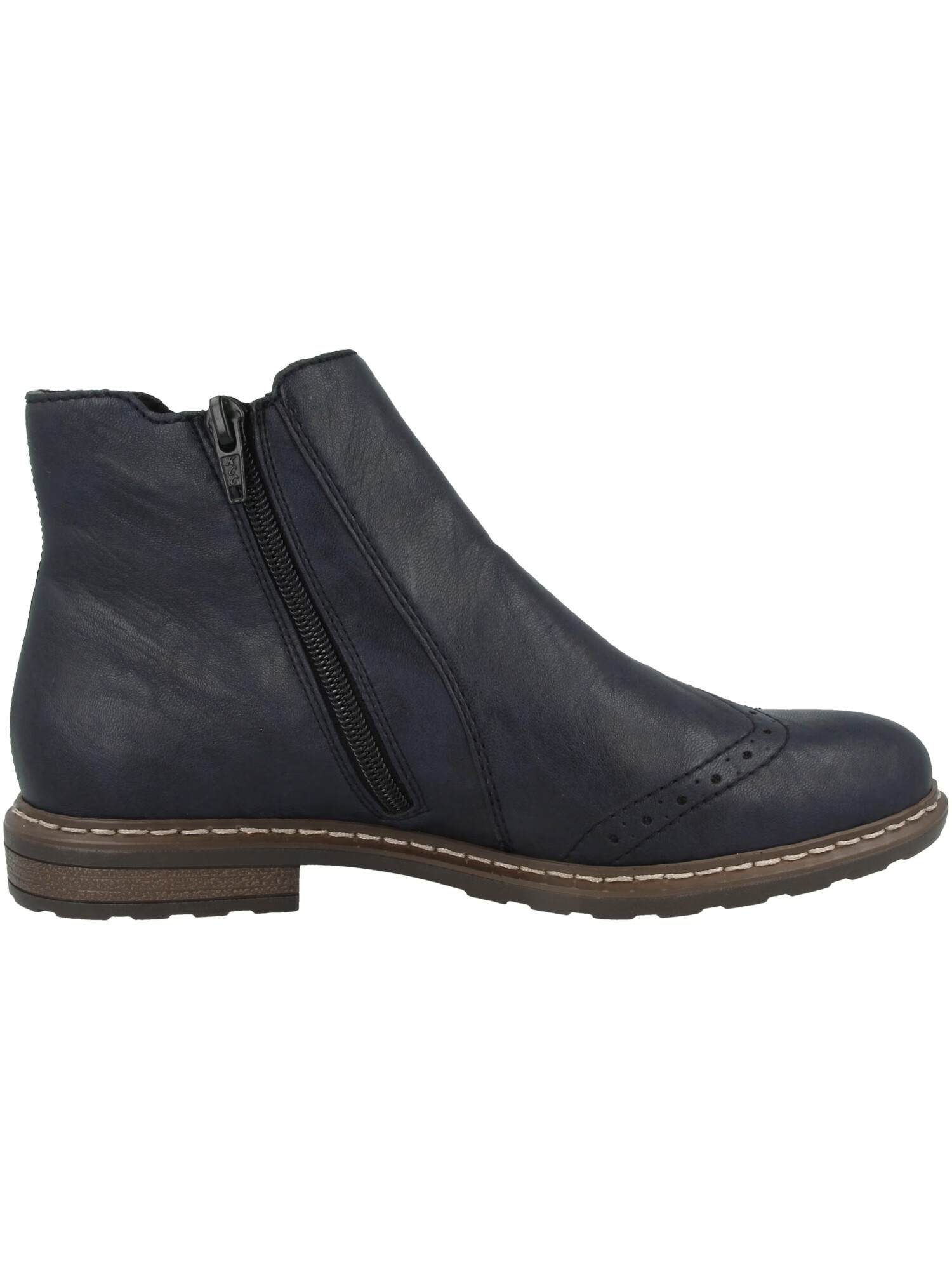 Rieker Ghete chelsea bleumarin / negru - Pled.ro