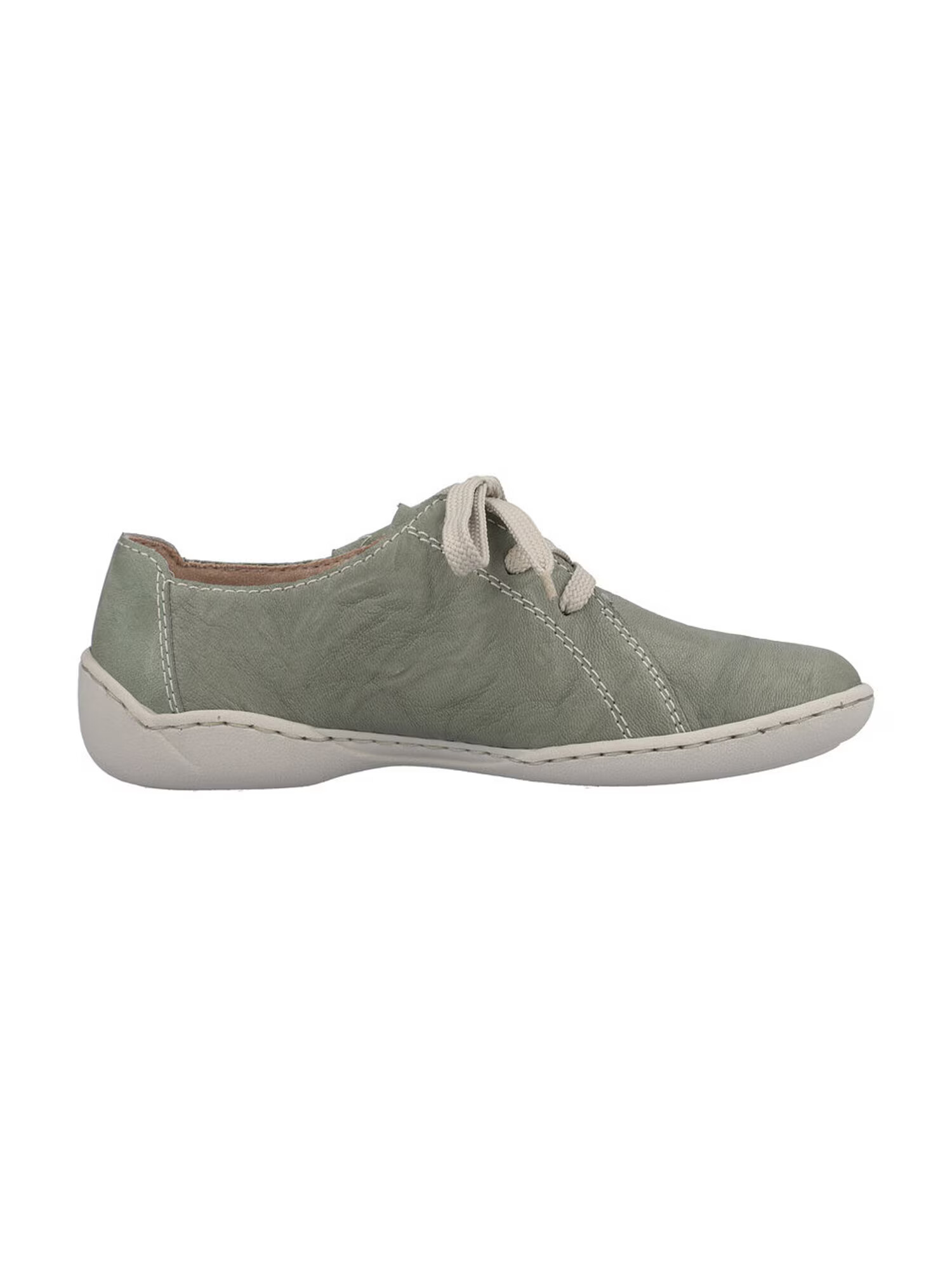 Rieker Pantofi cu șireturi sport verde pastel - Pled.ro