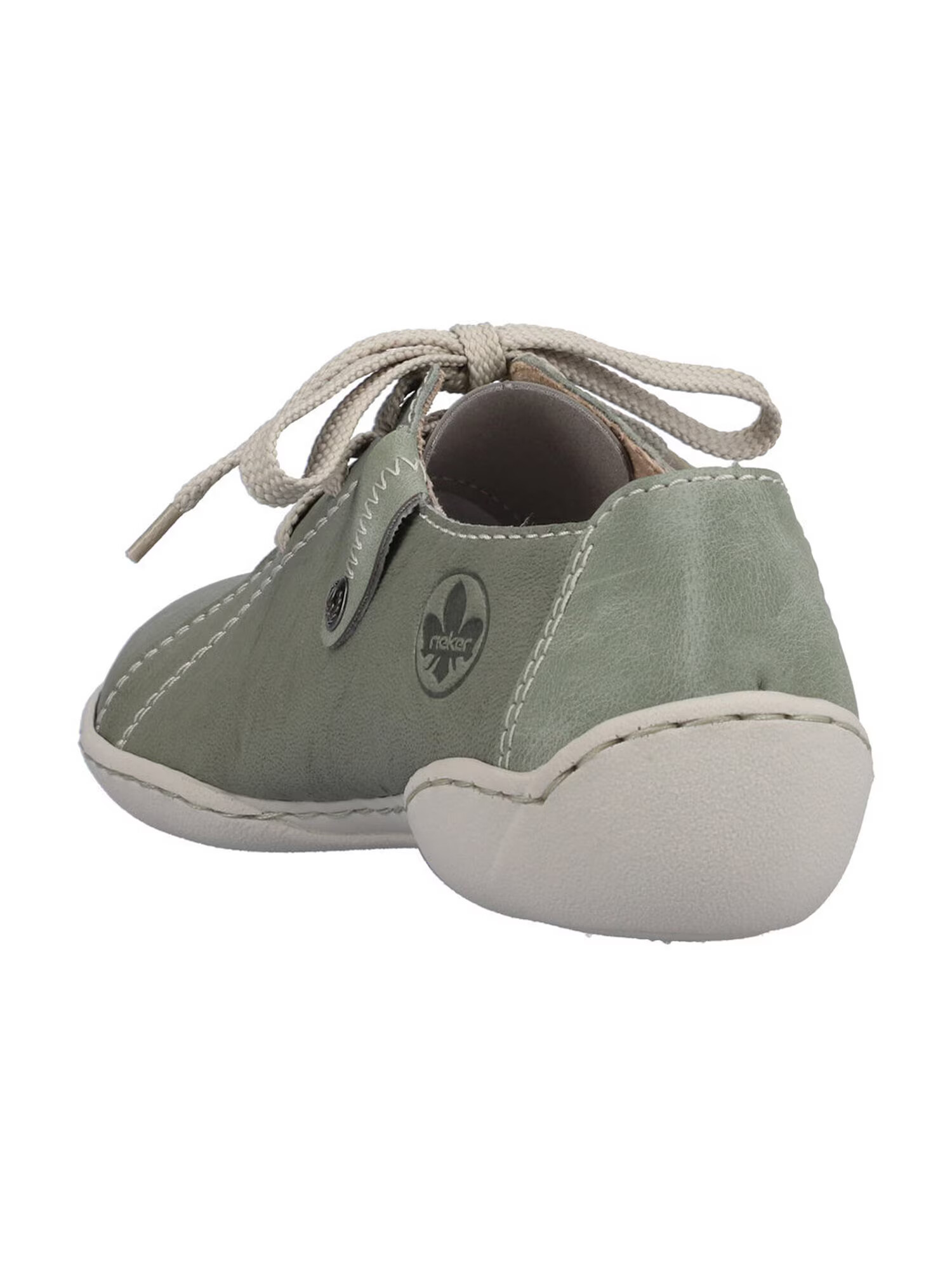 Rieker Pantofi cu șireturi sport verde pastel - Pled.ro