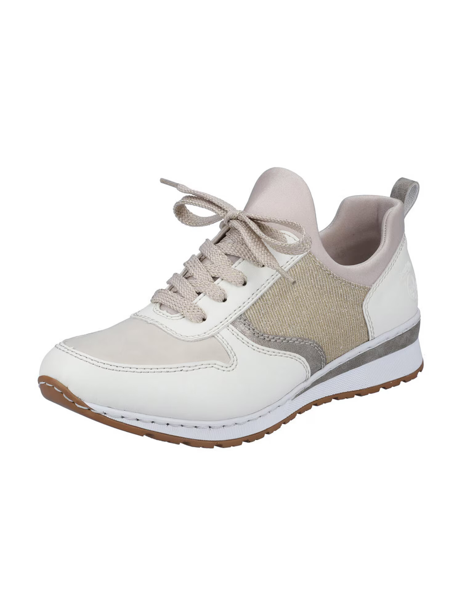 Rieker Sneaker low auriu / gri / rosé / alb murdar - Pled.ro