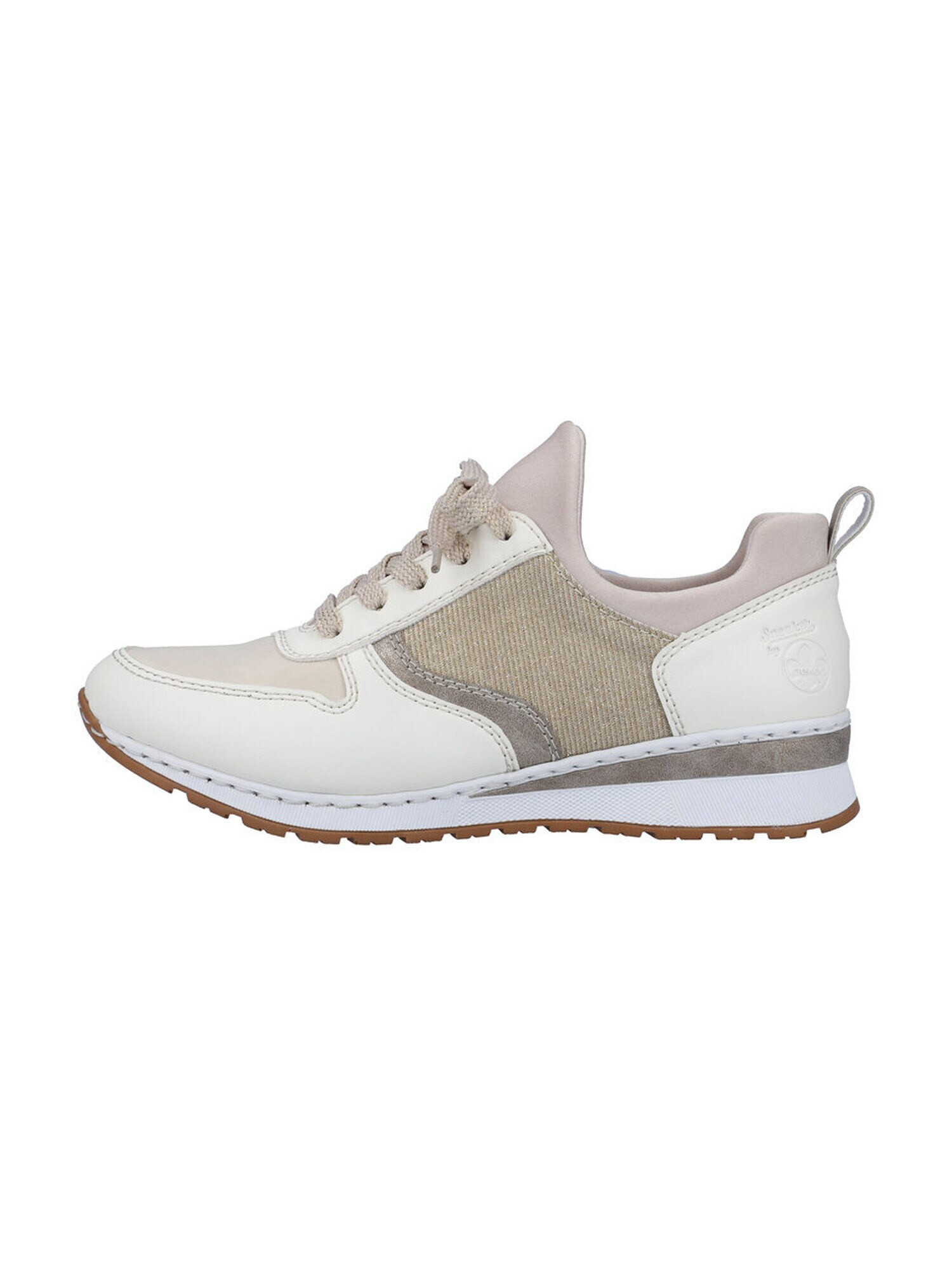 Rieker Sneaker low auriu / gri / rosé / alb murdar - Pled.ro