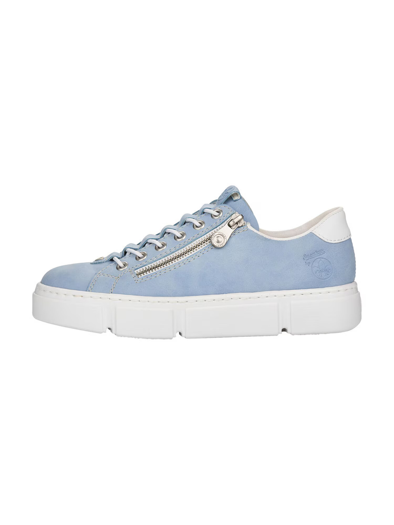 Rieker Sneaker low albastru deschis / alb - Pled.ro