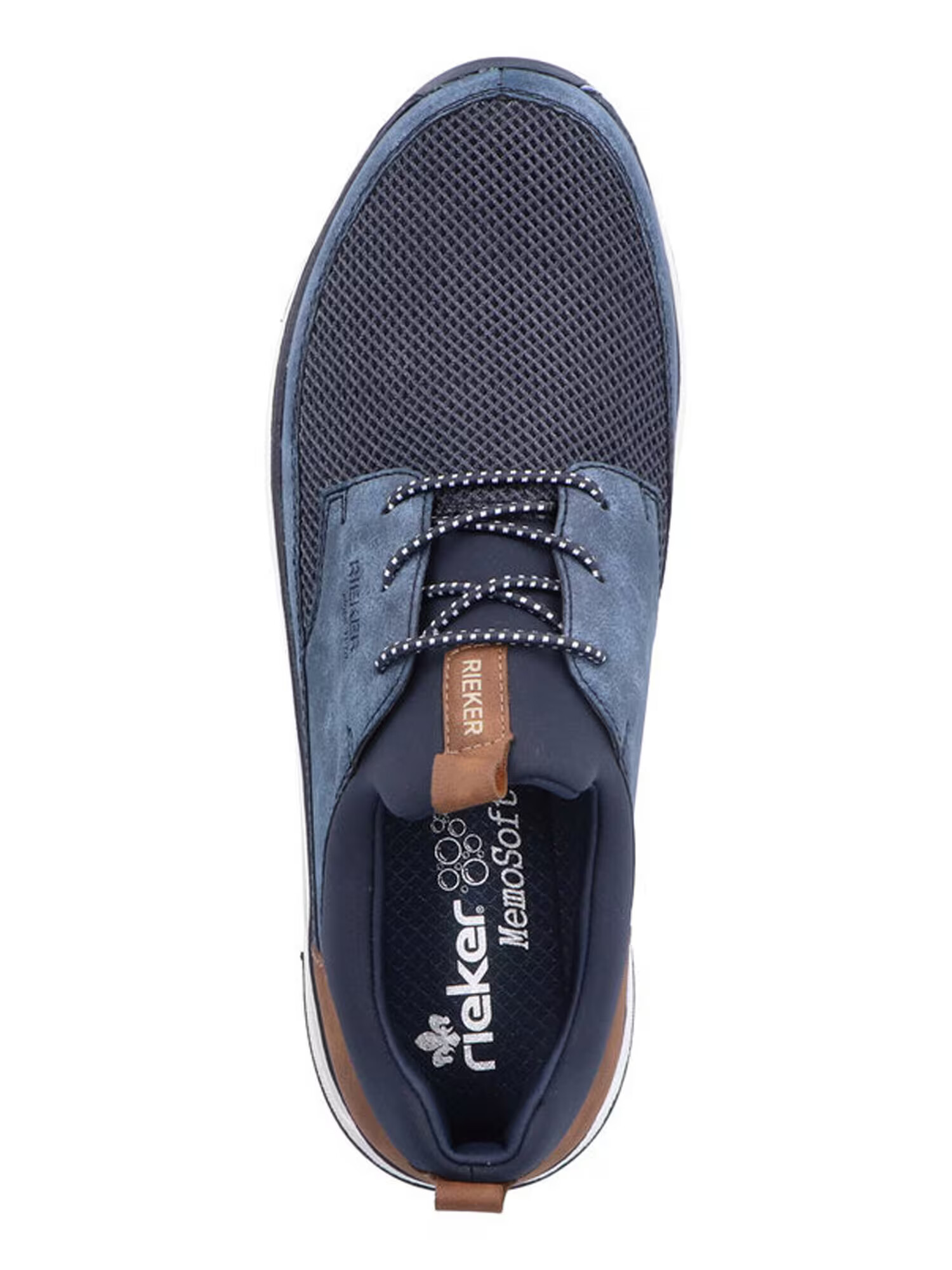 Rieker Sneaker low albastru marin / albastru porumbel / ciocolatiu - Pled.ro