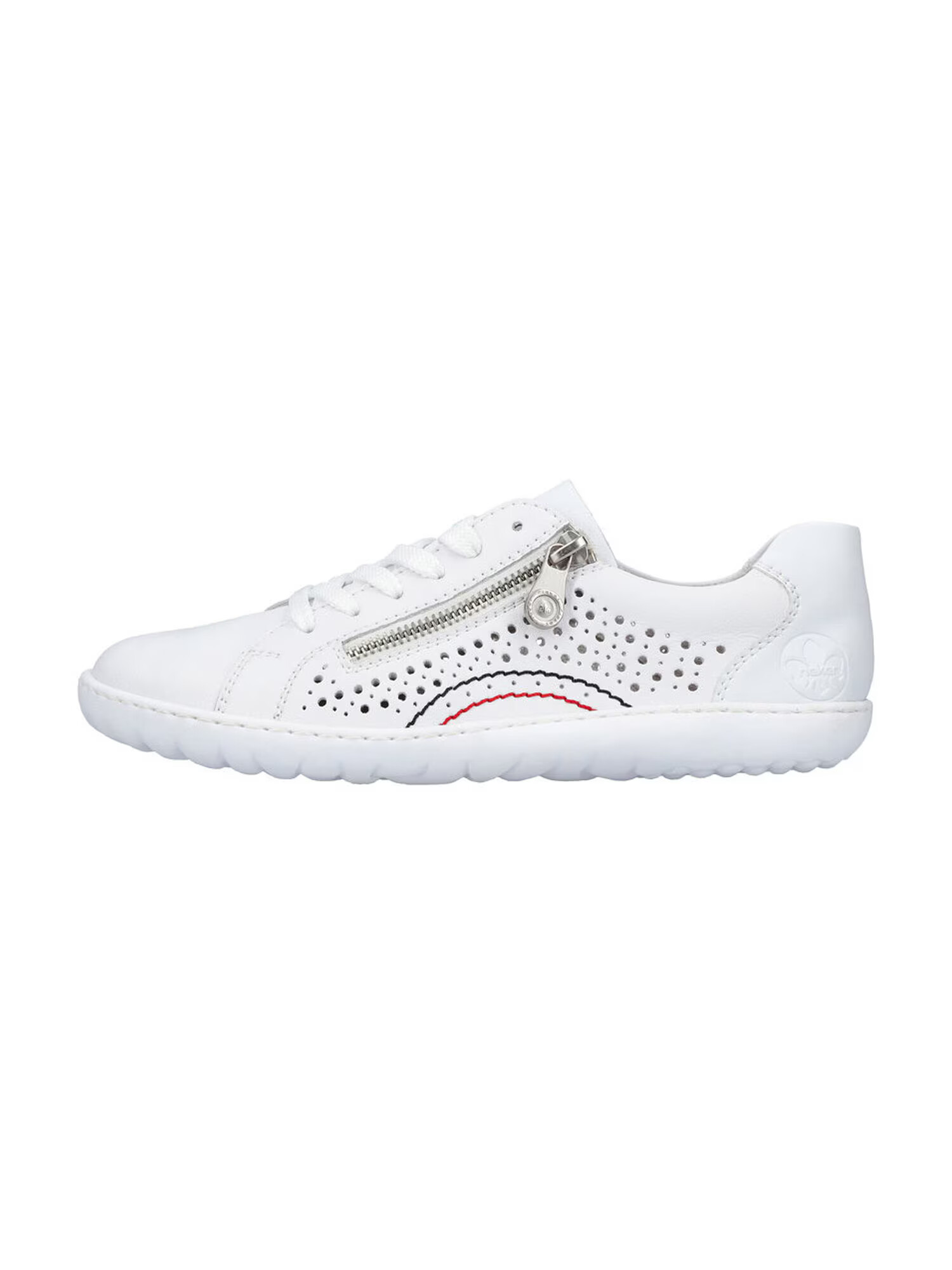 Rieker Sneaker low albastru marin / roșu / alb - Pled.ro